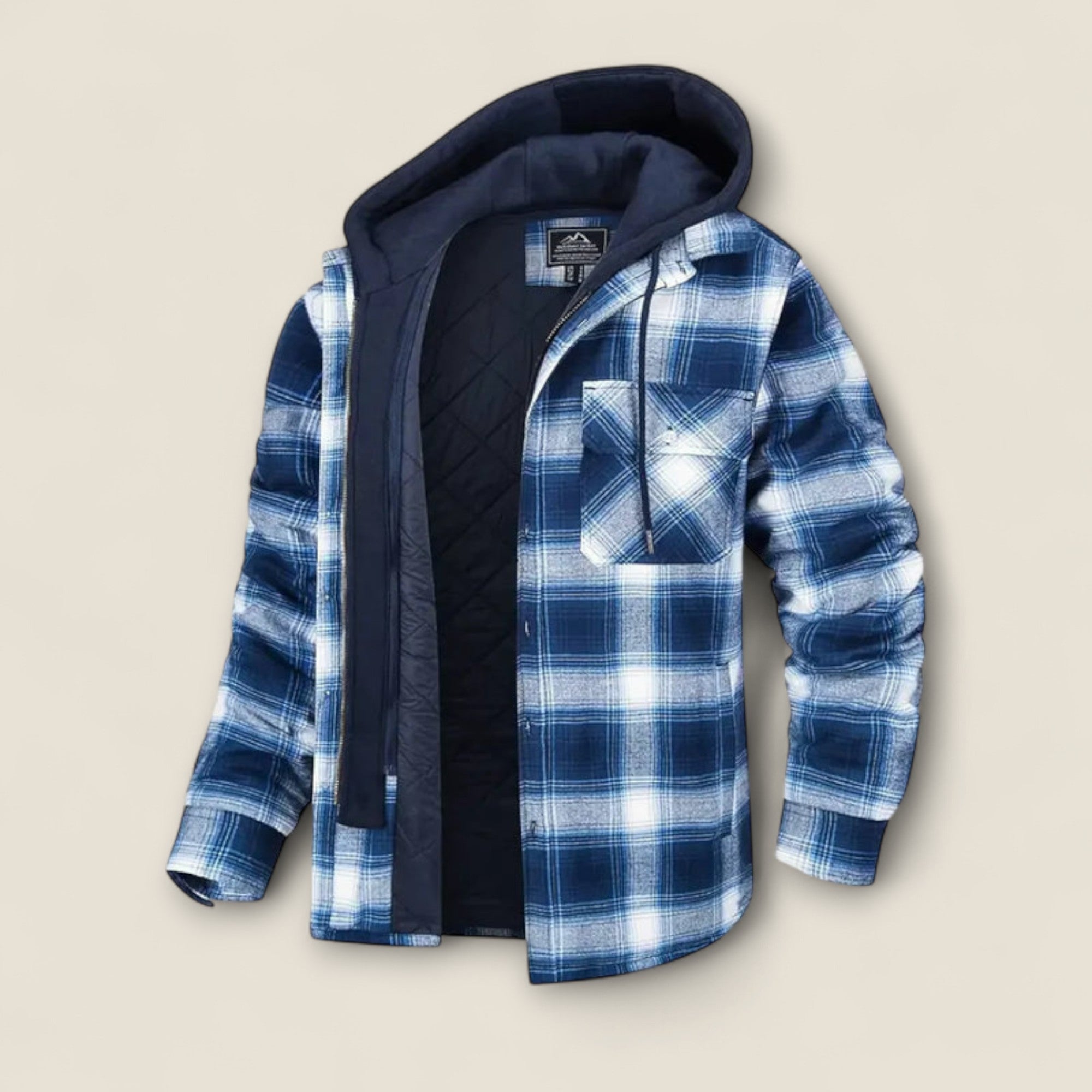 Brooks - Veste à Capuche Boutonnée