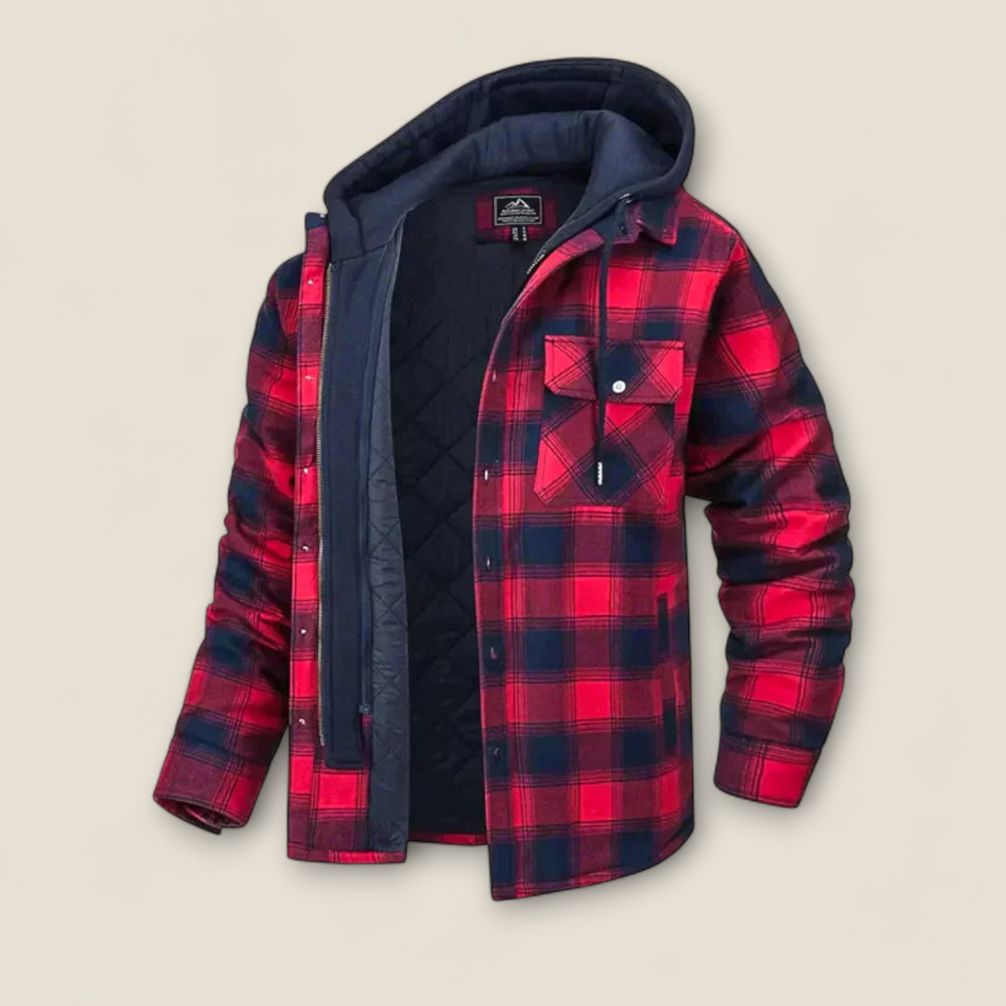 Brooks - Veste à Capuche Boutonnée