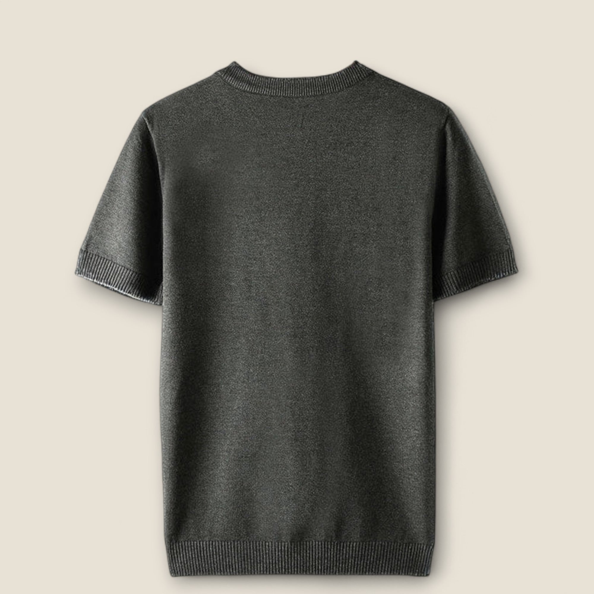 Landon - T-shirt en tricot de soie glacée