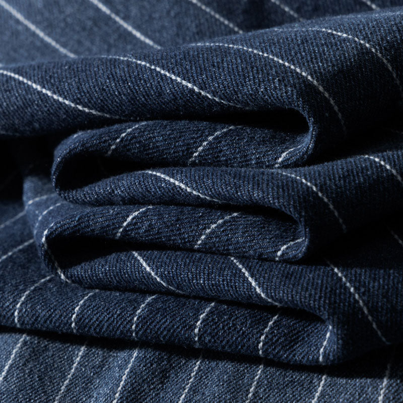 Leon - Chemise en Jean Rayée