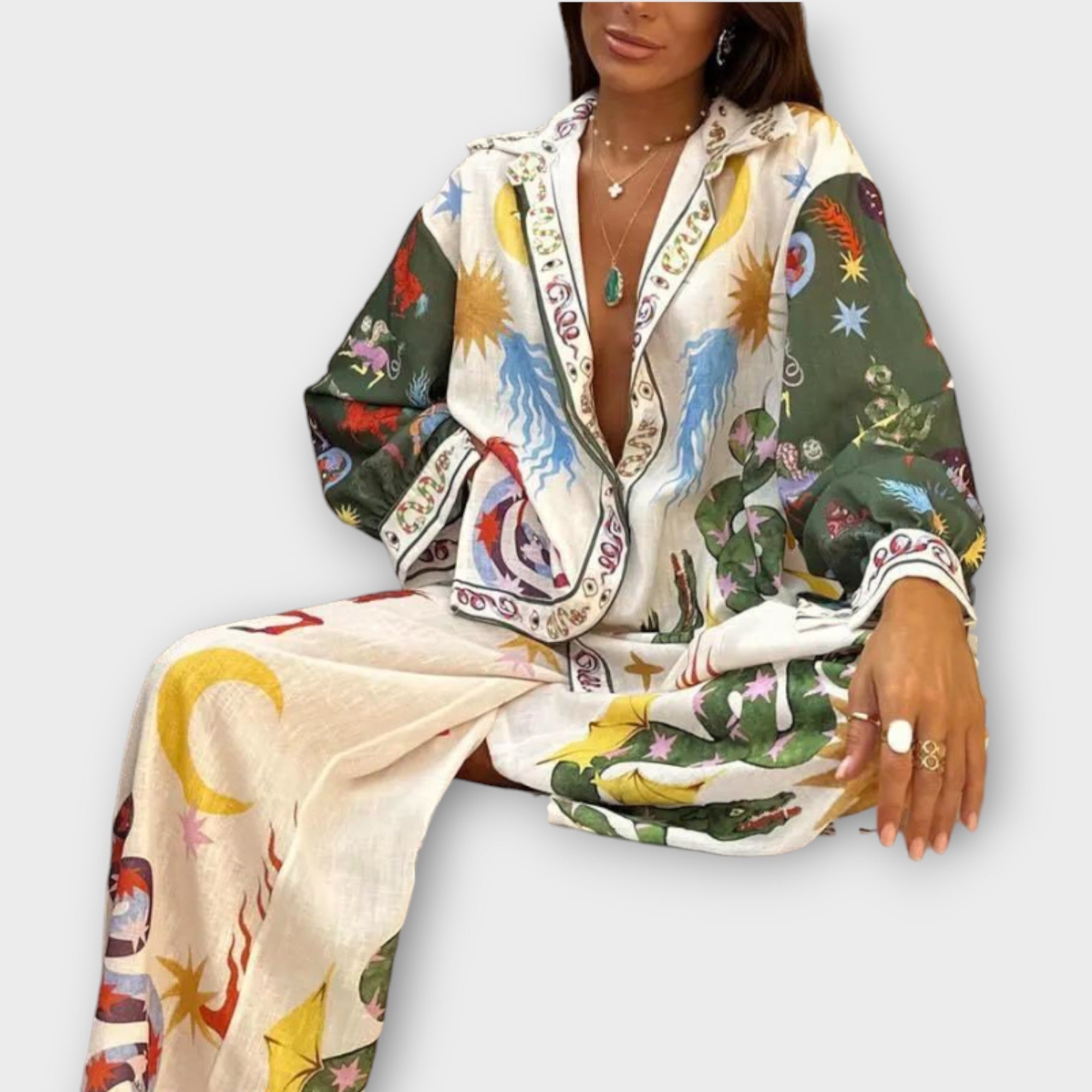 Stella - Ensemble Élégant pour Femmes en Deux Pièces