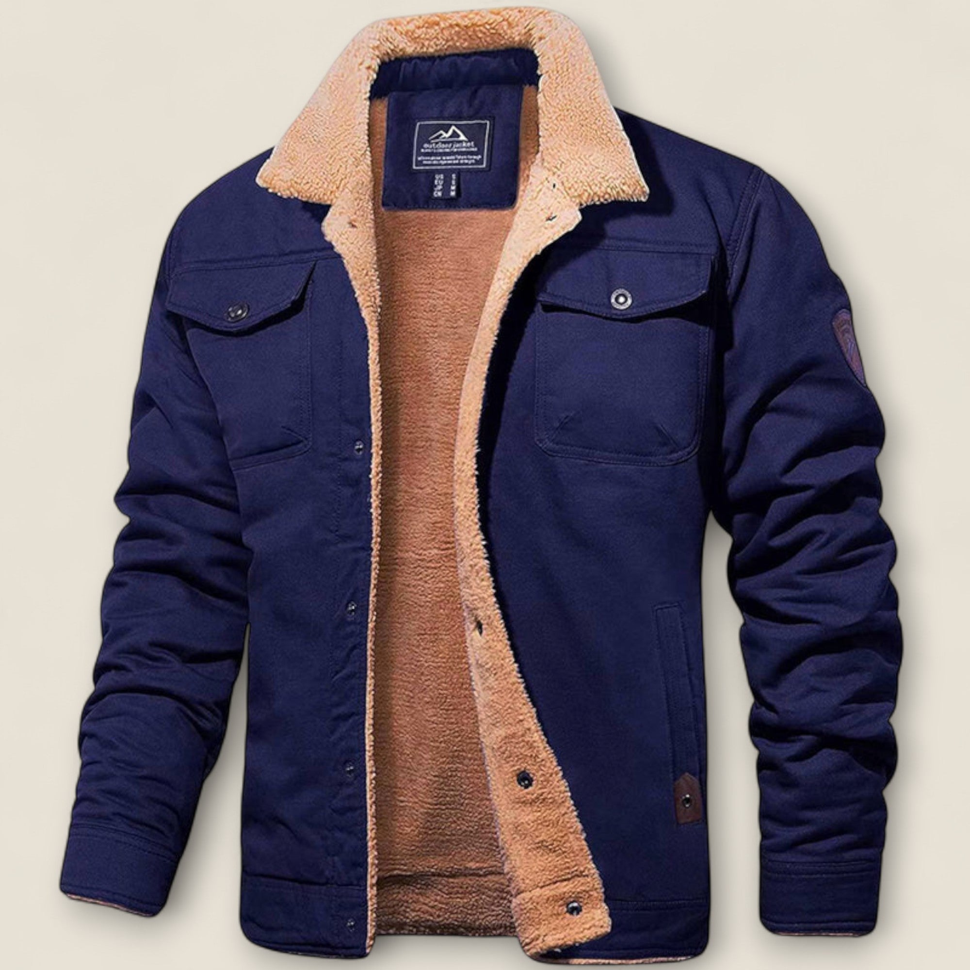 Elijah - Veste d'Hiver Chic et Confortable