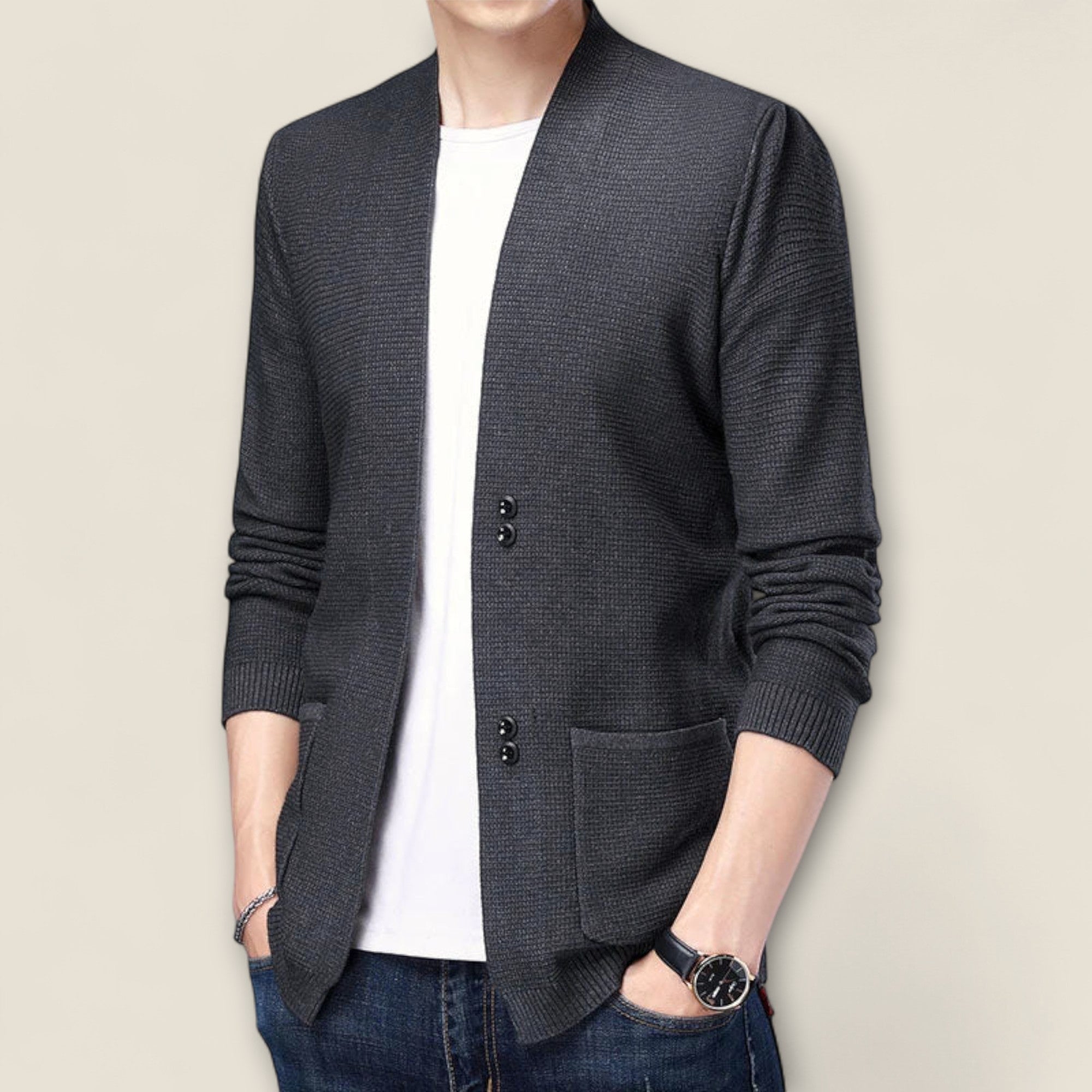 Vittorio - Cardigan Tricoté