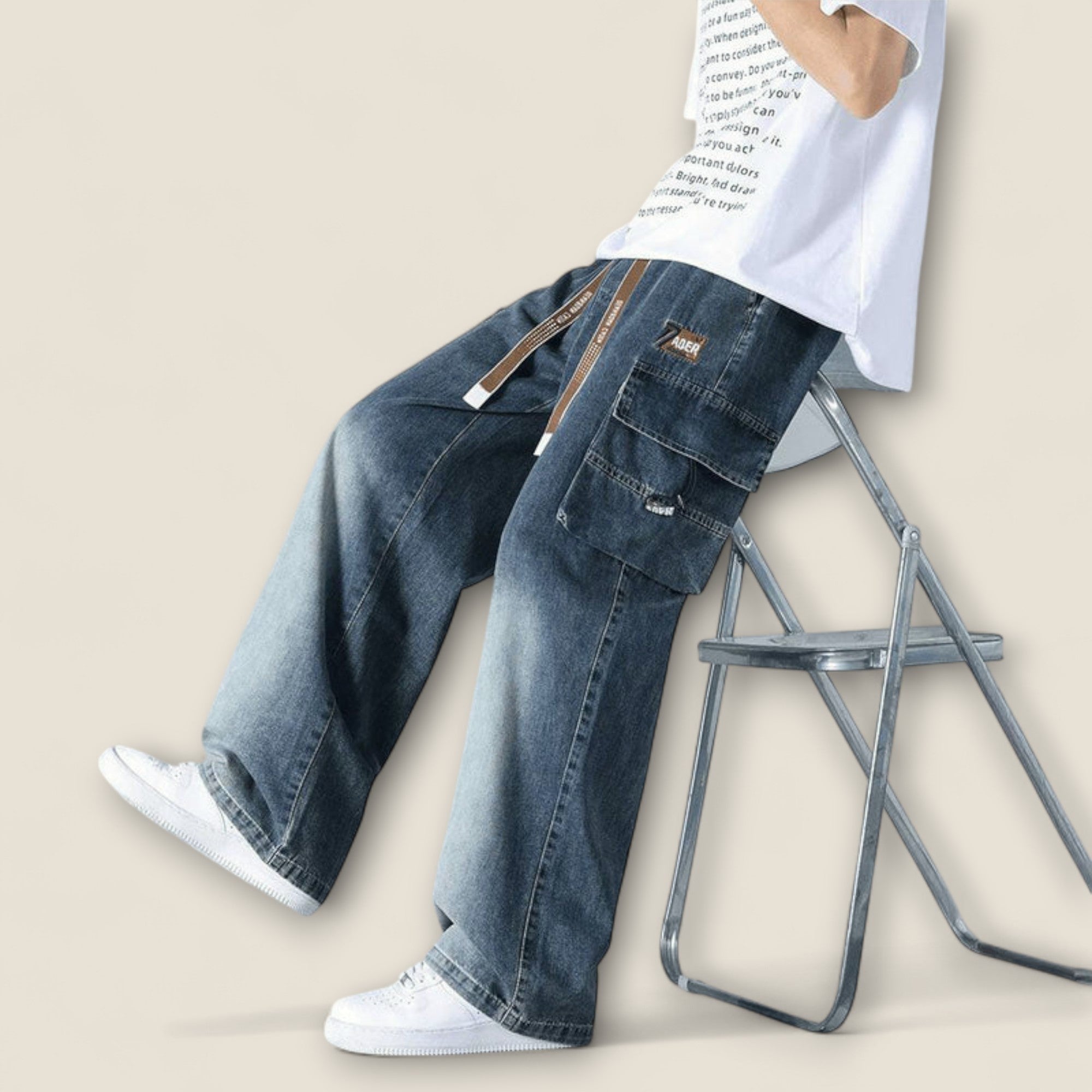 Giovanni - Pantalons Cargo Urbains Utilitaires