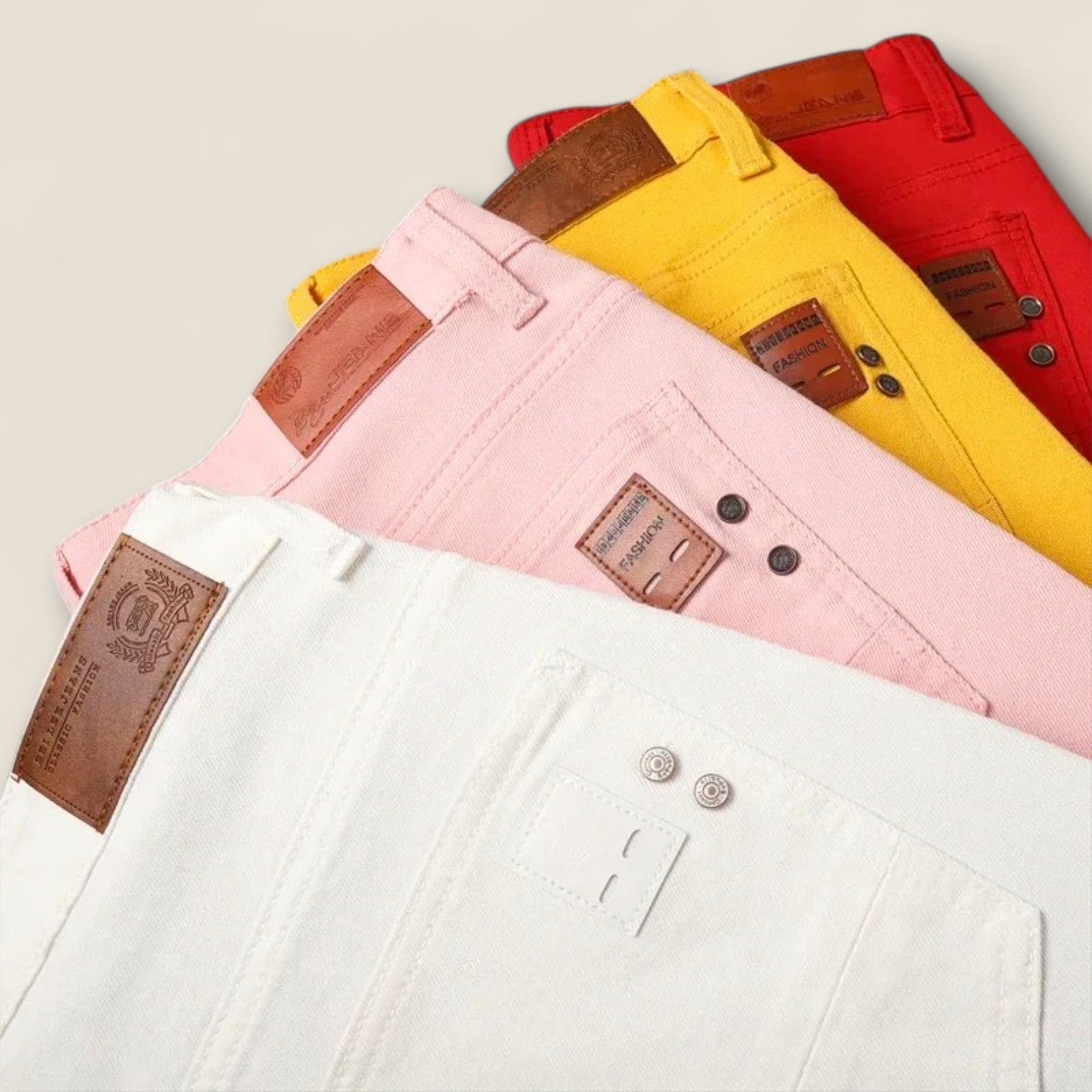 Baltasar - Pantalons en Coton Élastique