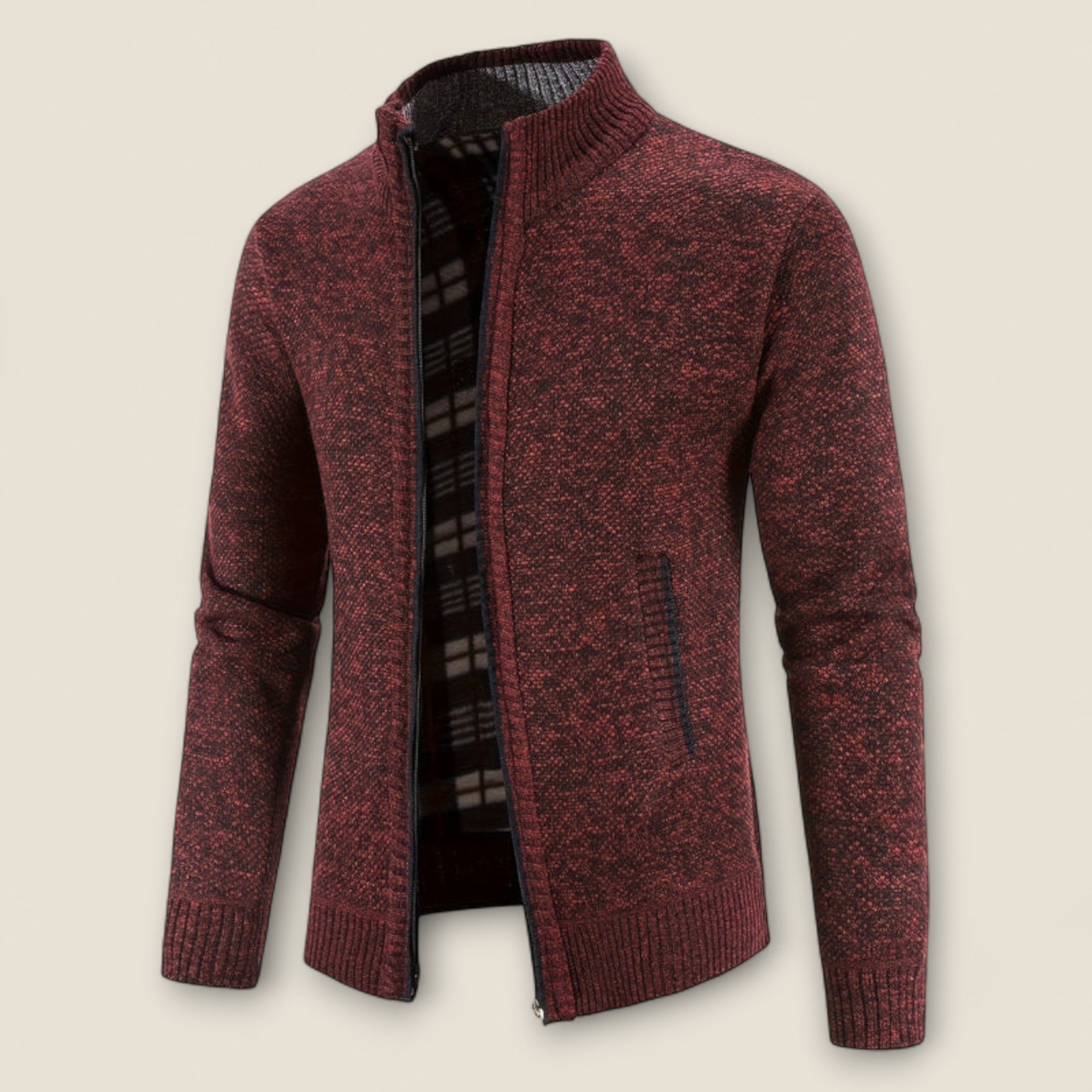 Matteo - Pull en Maille à Zip