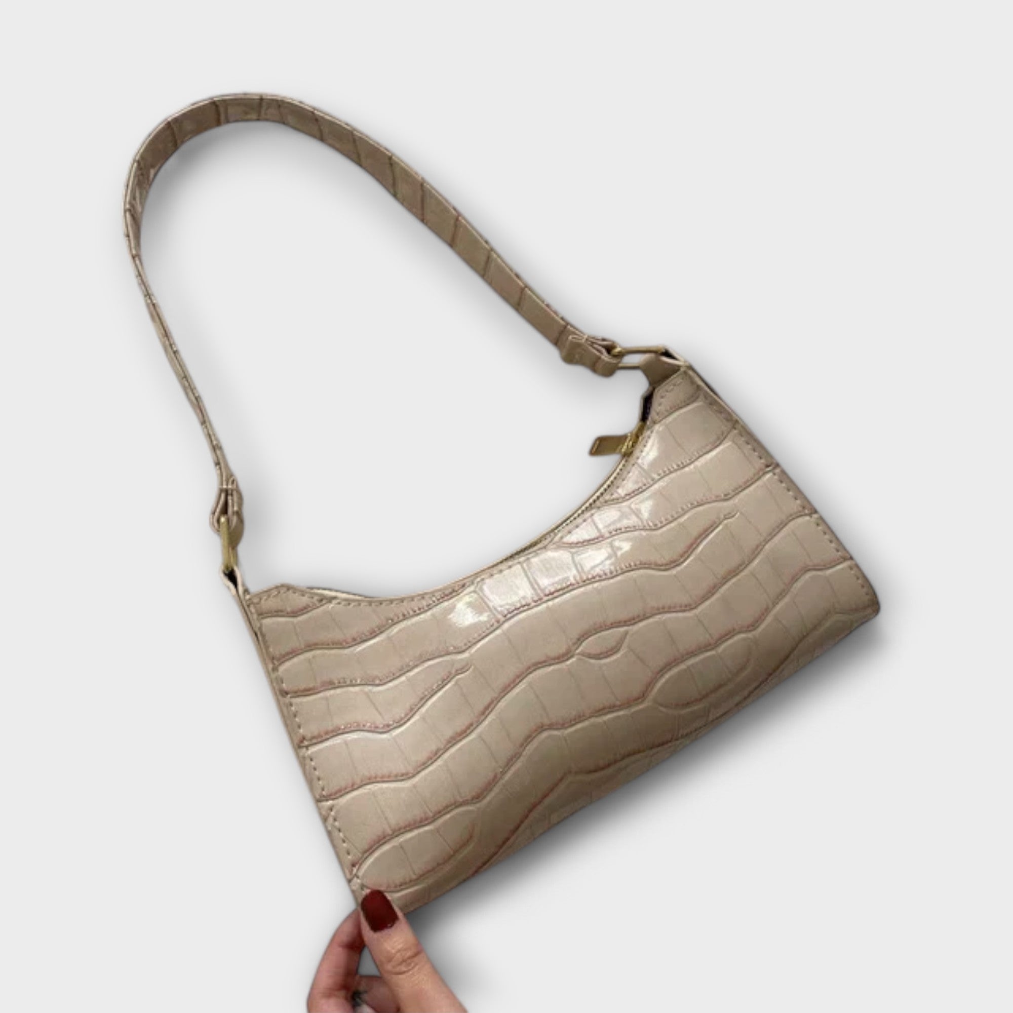 Lora. - Sac en Cuir Brillant