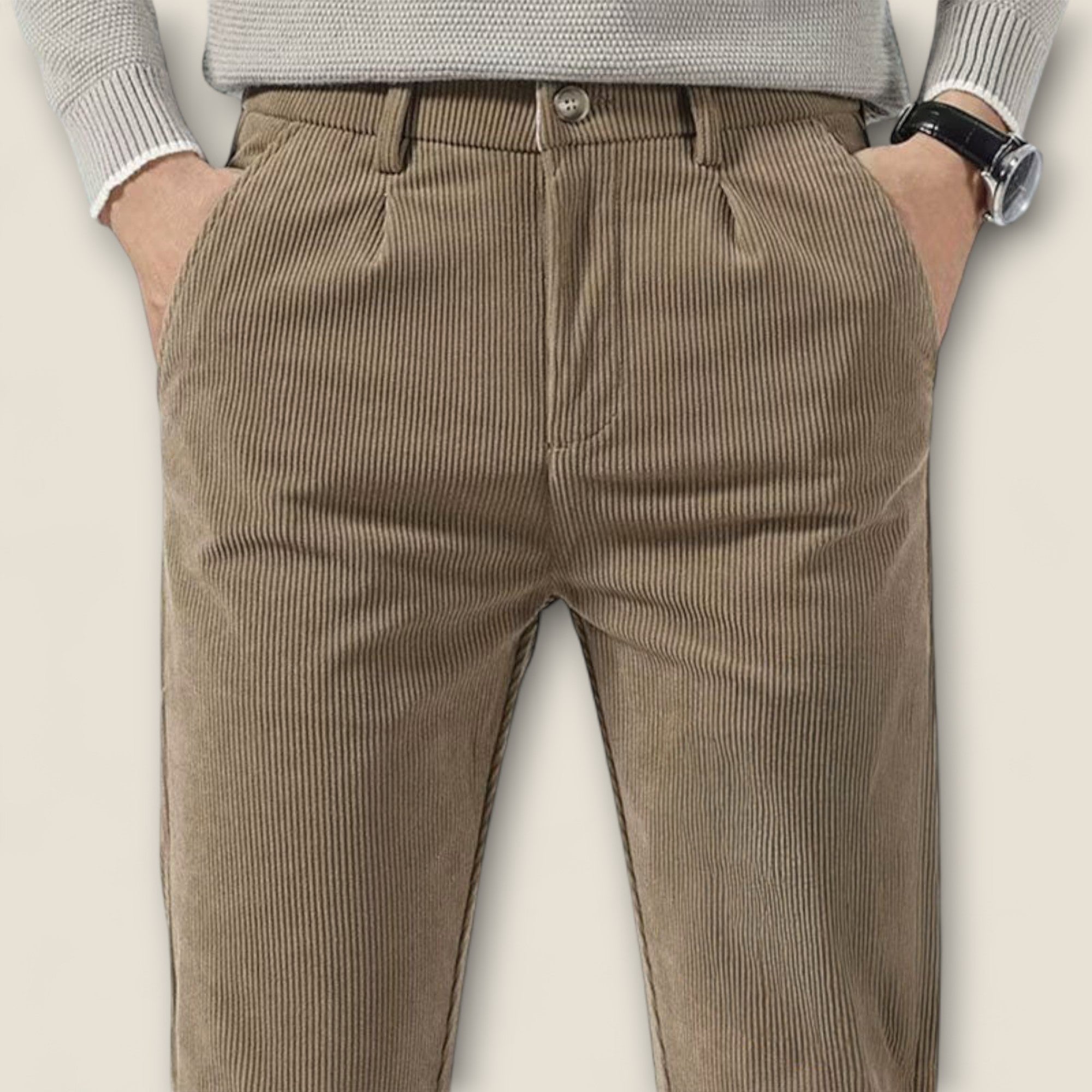 Marcel - Pantalons en velours côtelé