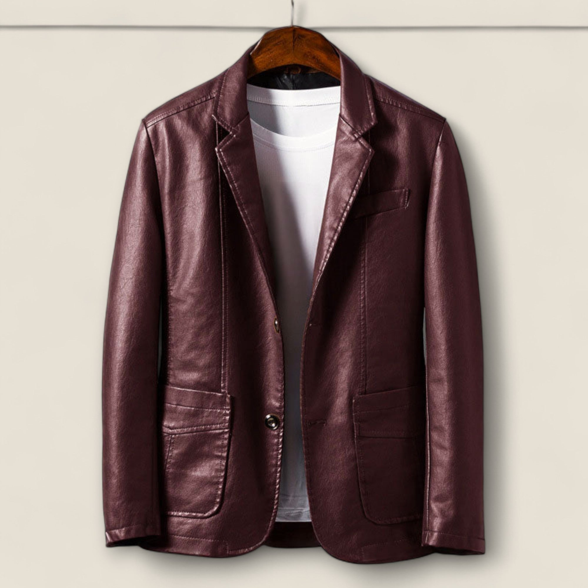 Raphaël - Veste en Cuir Premium