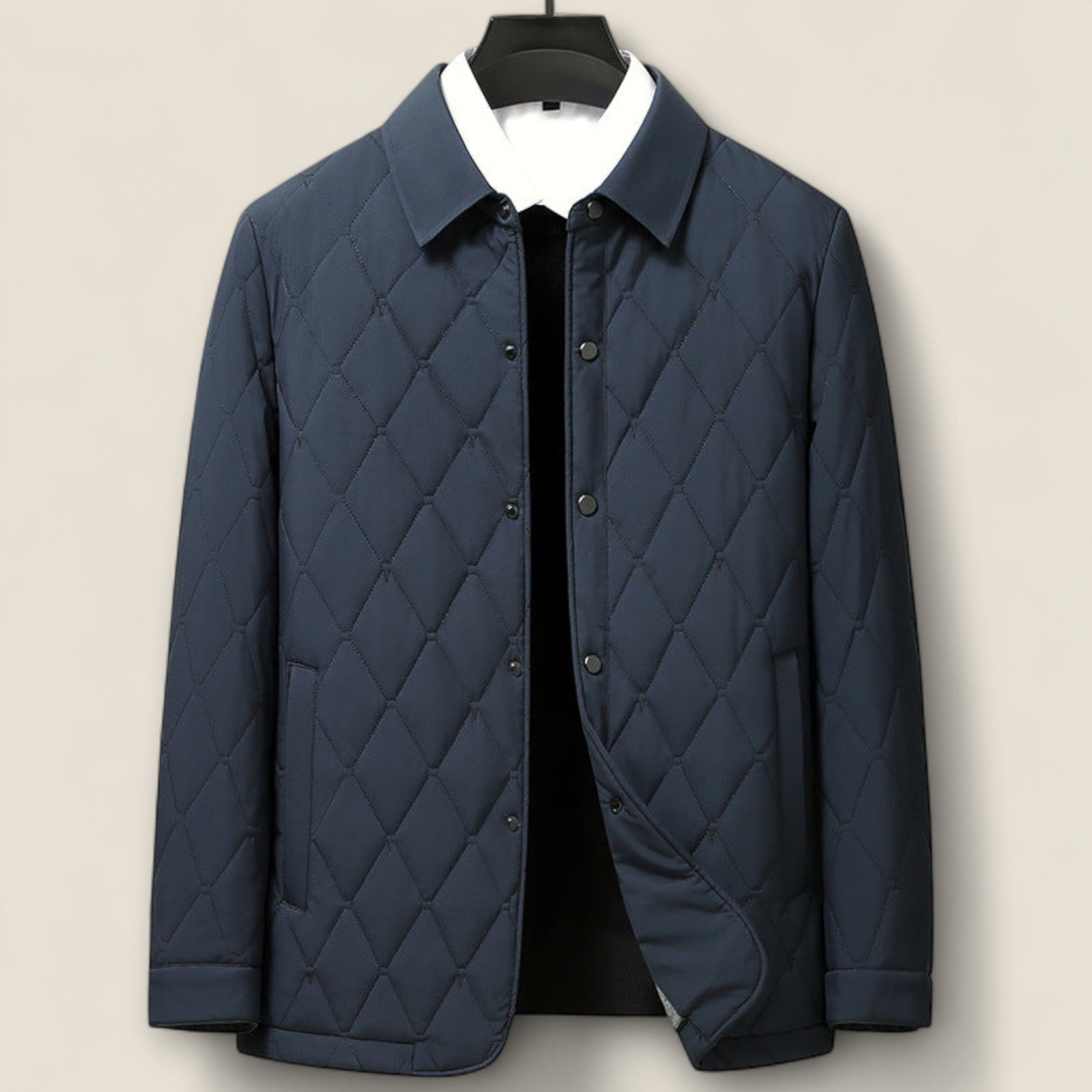 Cole - Manteau matelassé à boutons