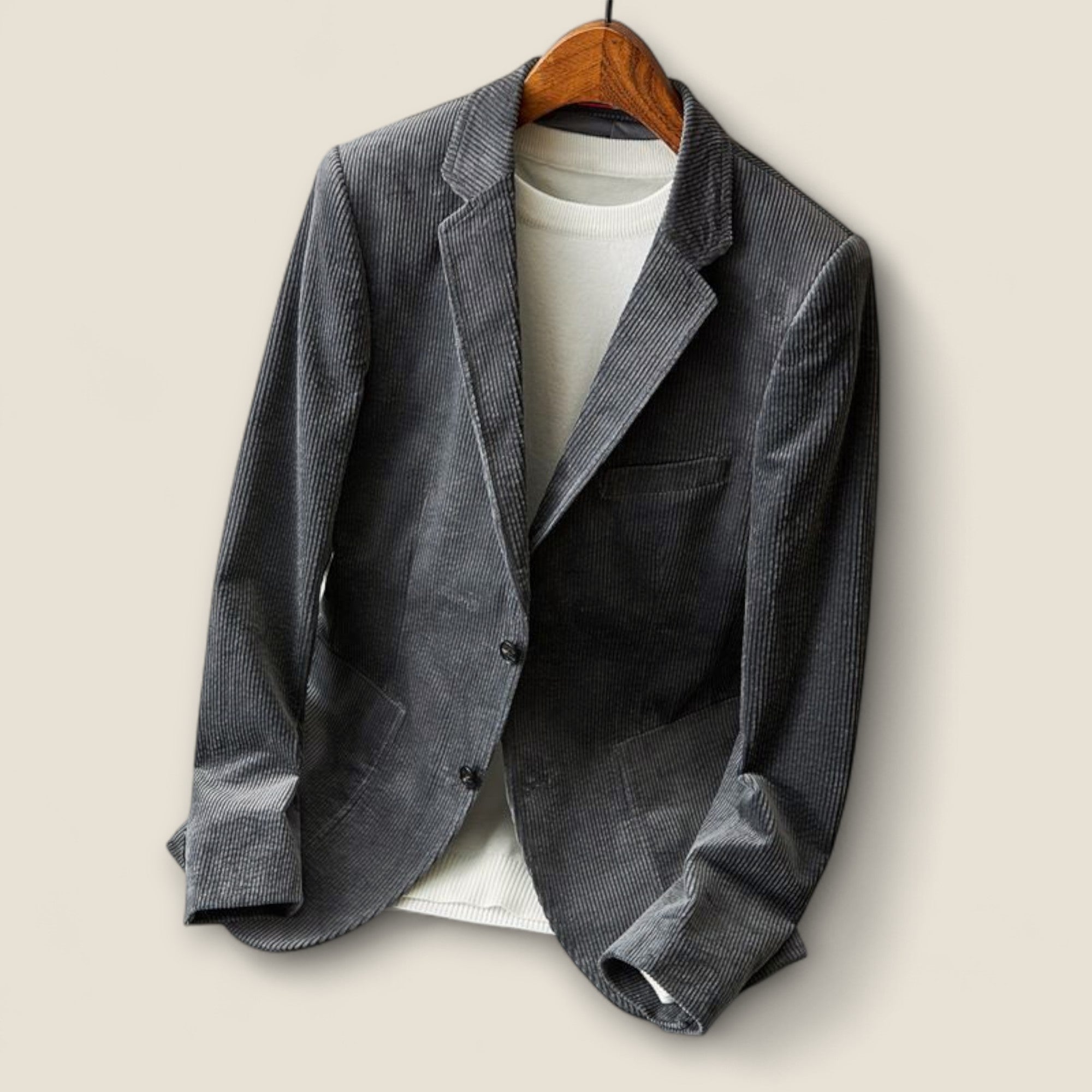 Jona - Veste Mason en Velours Côtelé Classique