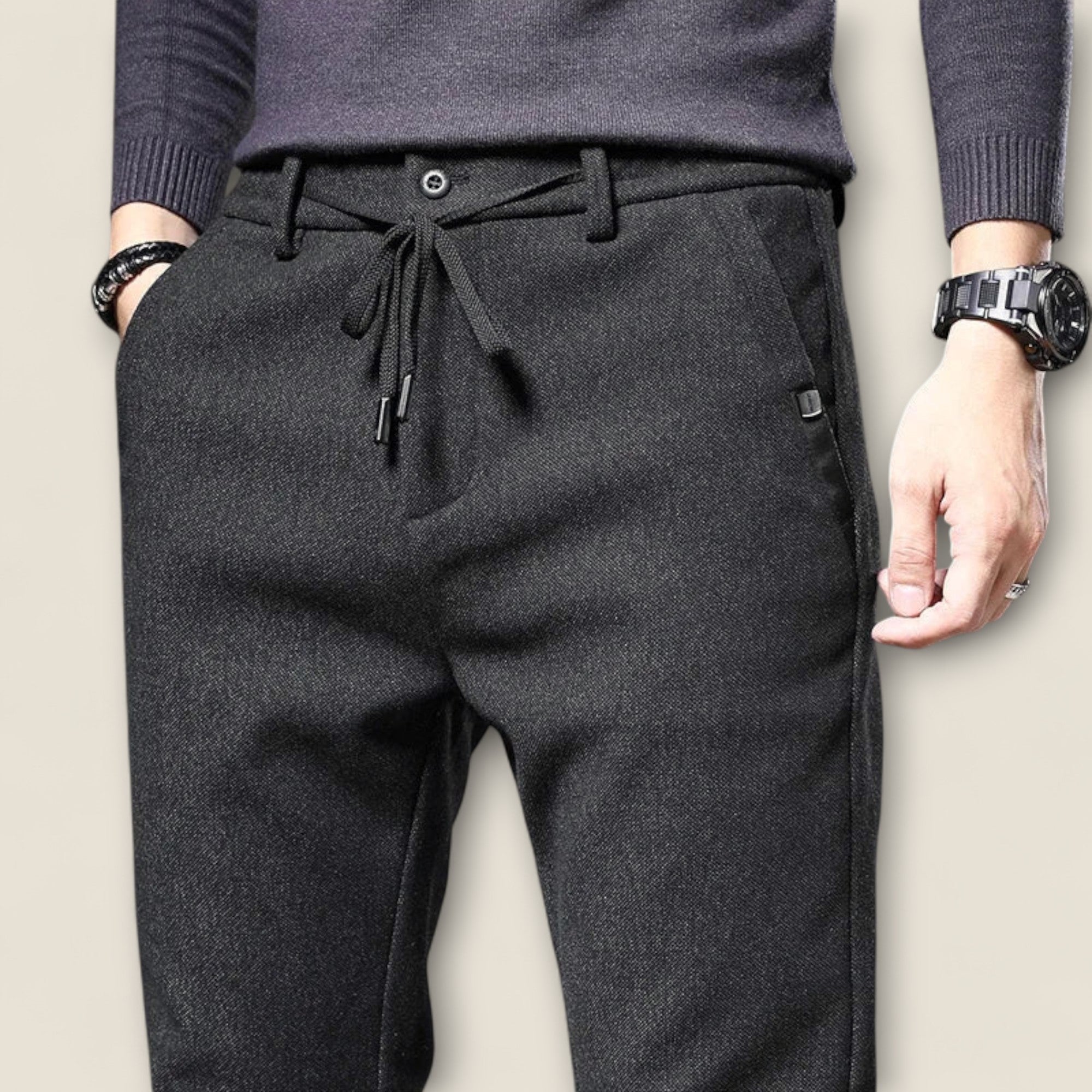 Gabriel - Pantalons Slim Sur Mesure