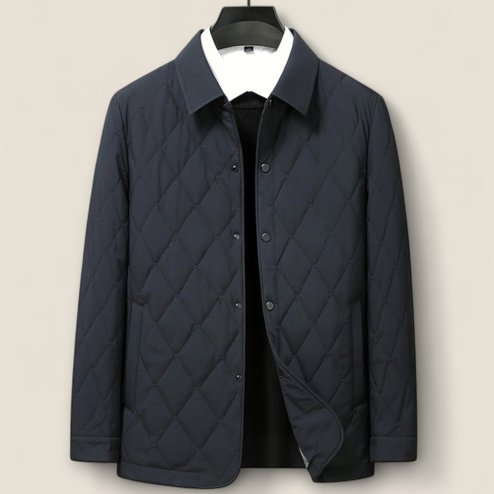 Cole - Manteau matelassé à boutons