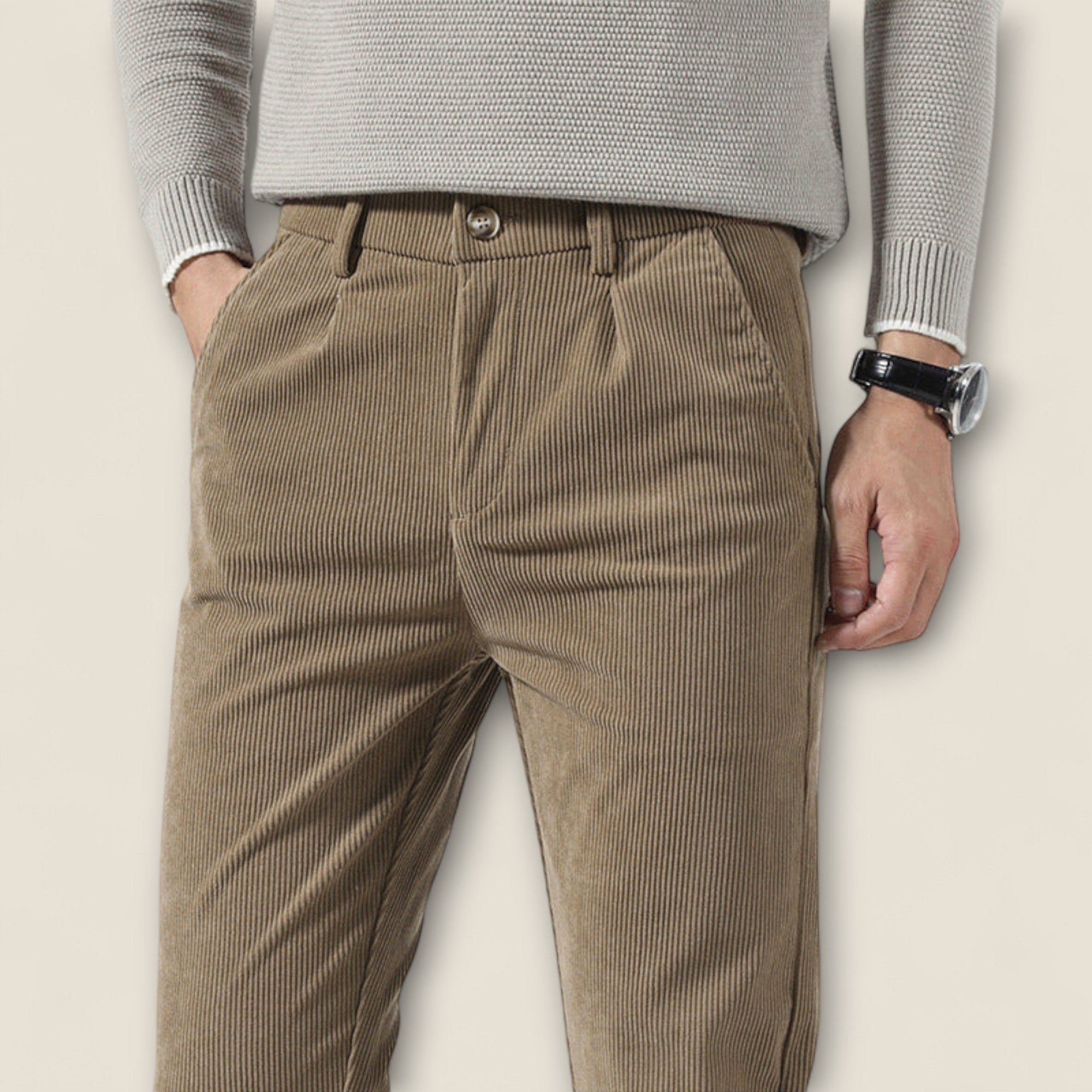 Marcel - Pantalons en velours côtelé