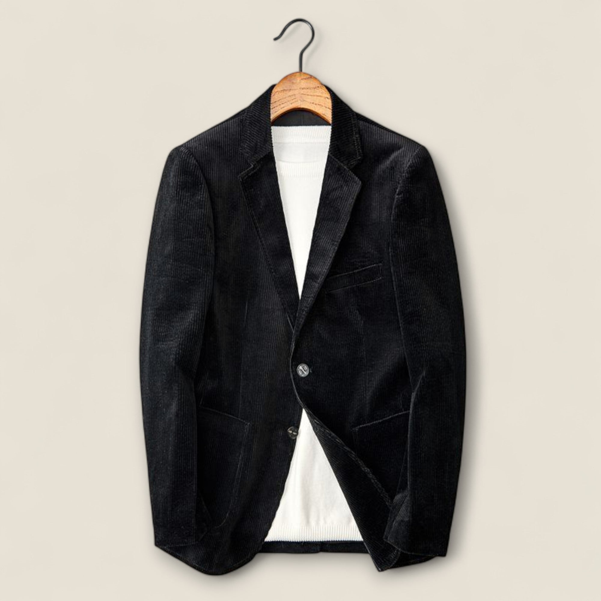 Jona - Veste Mason en Velours Côtelé Classique