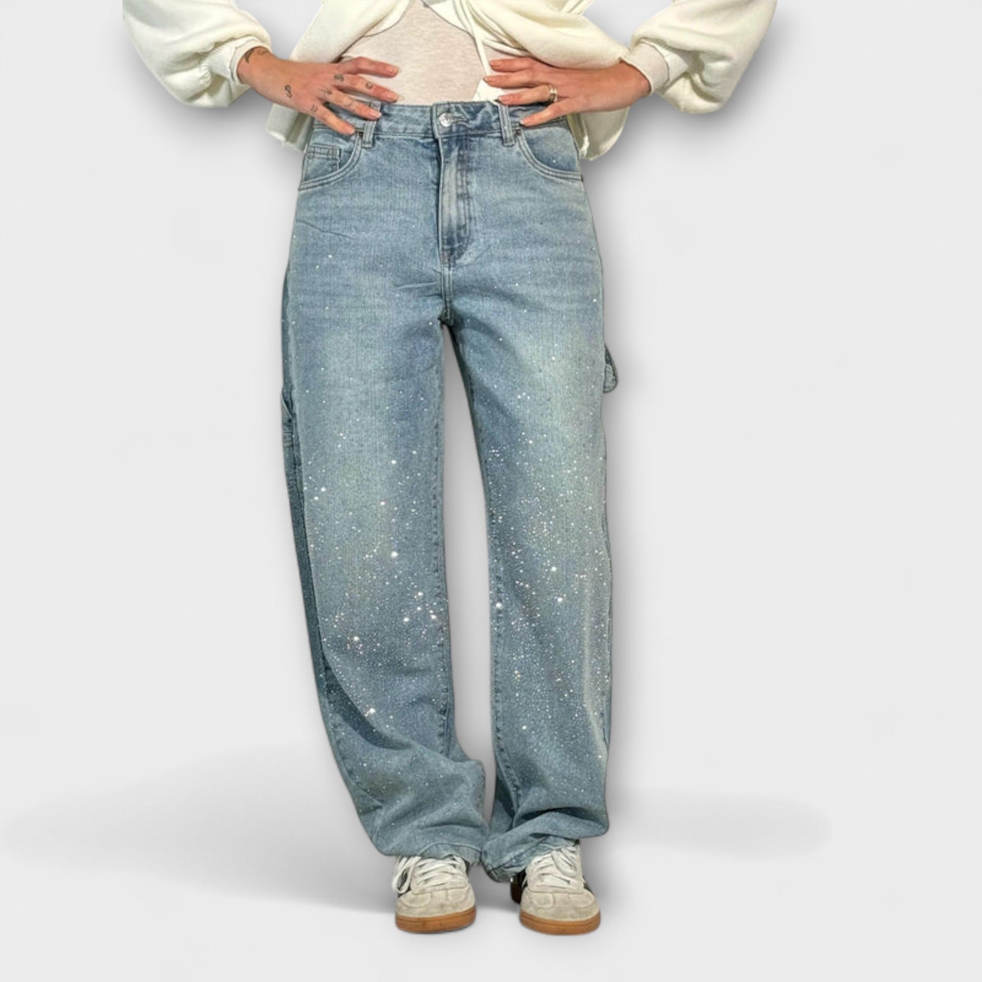 Fable - Jeans en Denim Balloon Carpenter