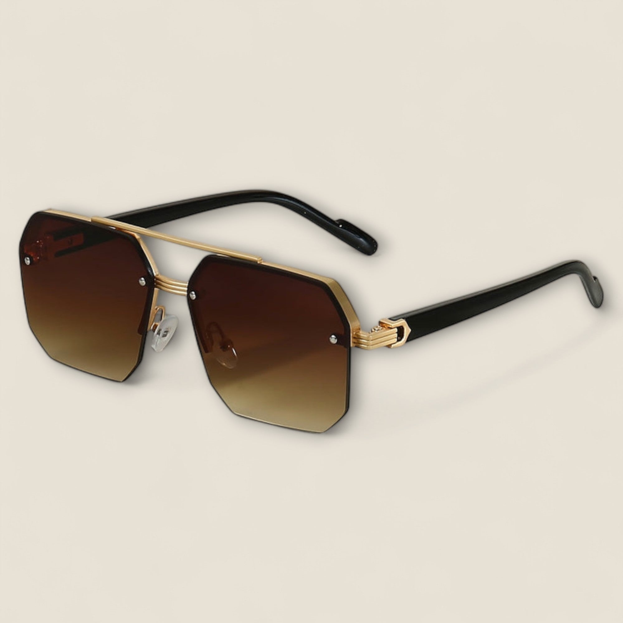 Lucio - Lunettes de soleil géométriques avec monture élégante