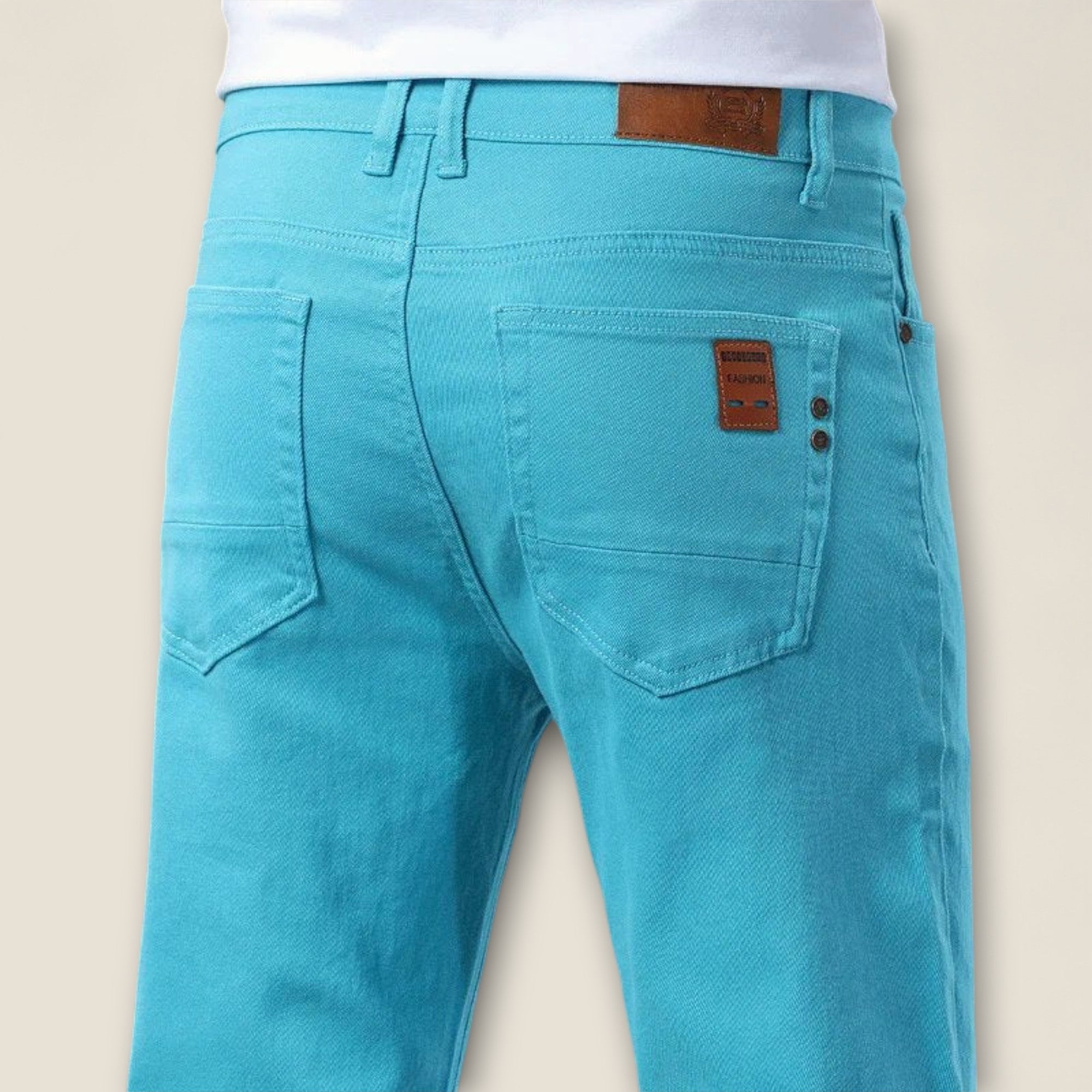 Baltasar - Pantalons en Coton Élastique