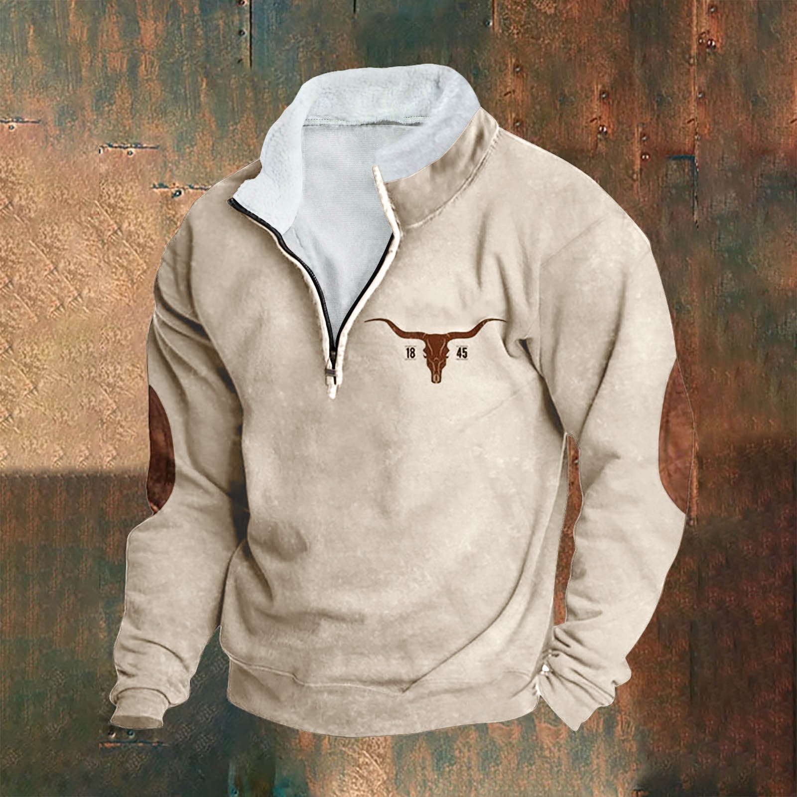 Timo® | Long Sleeve Pullover with Zipper