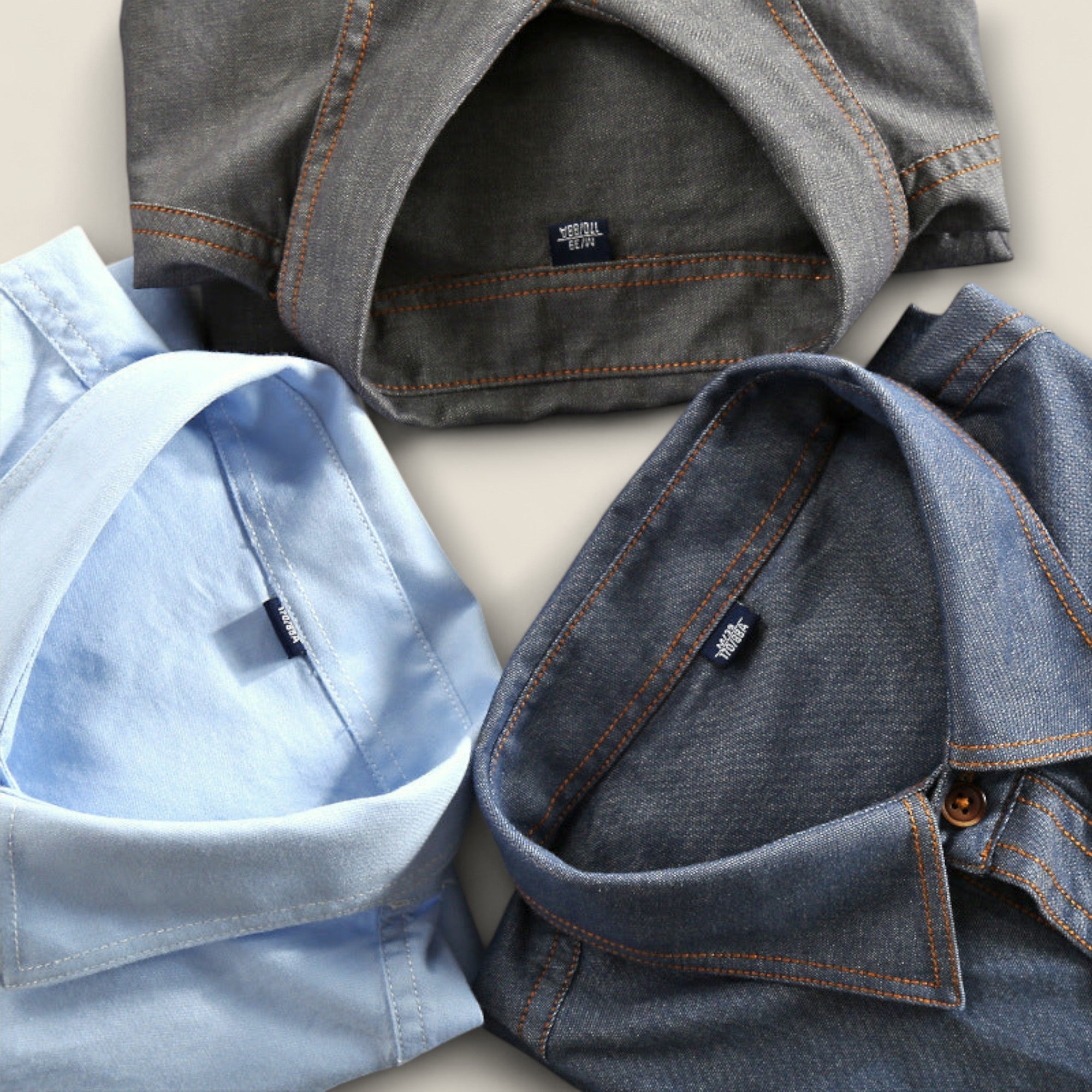 Rafael - Chemise en Denim Coton Classique