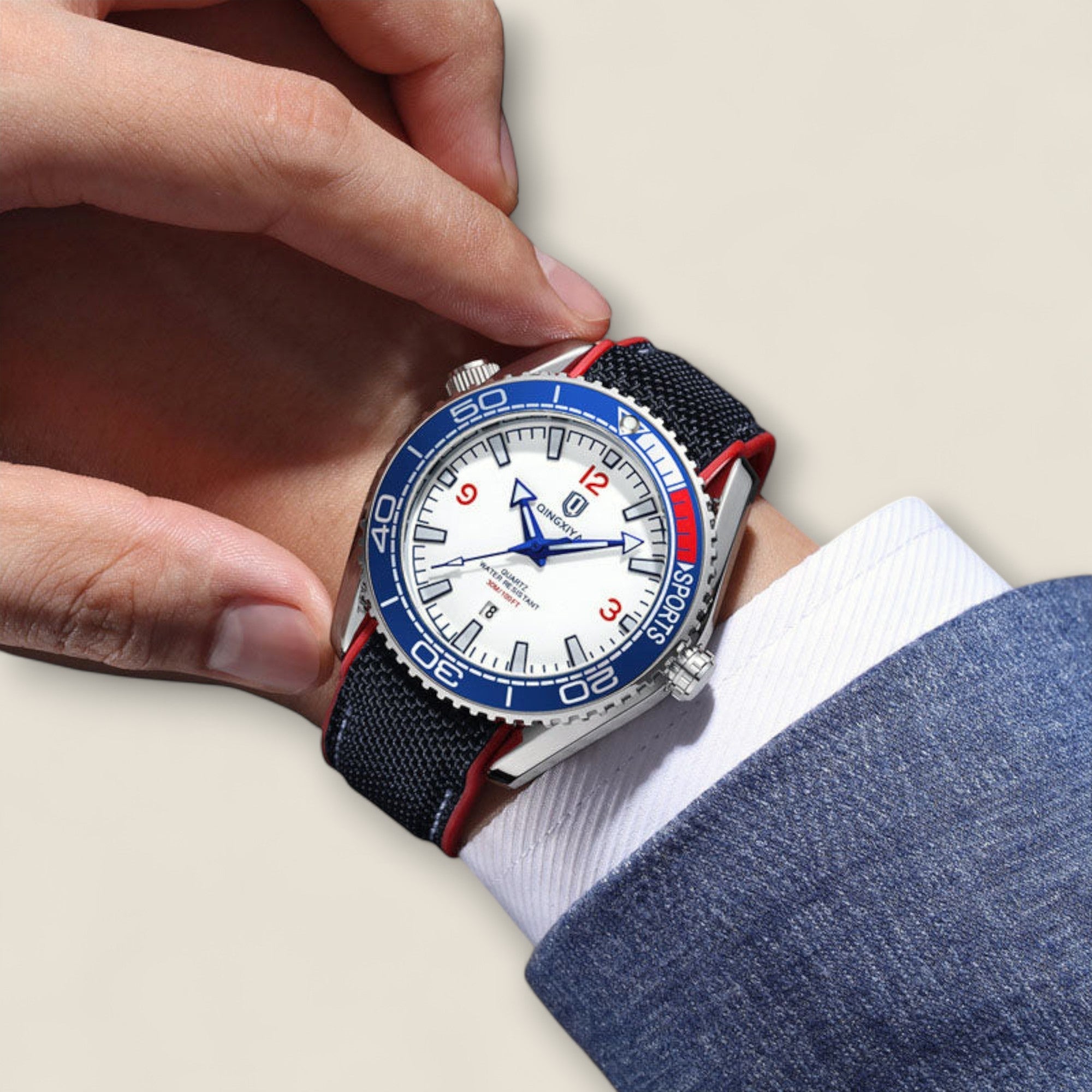 Marcello - Montre sportive à quartz