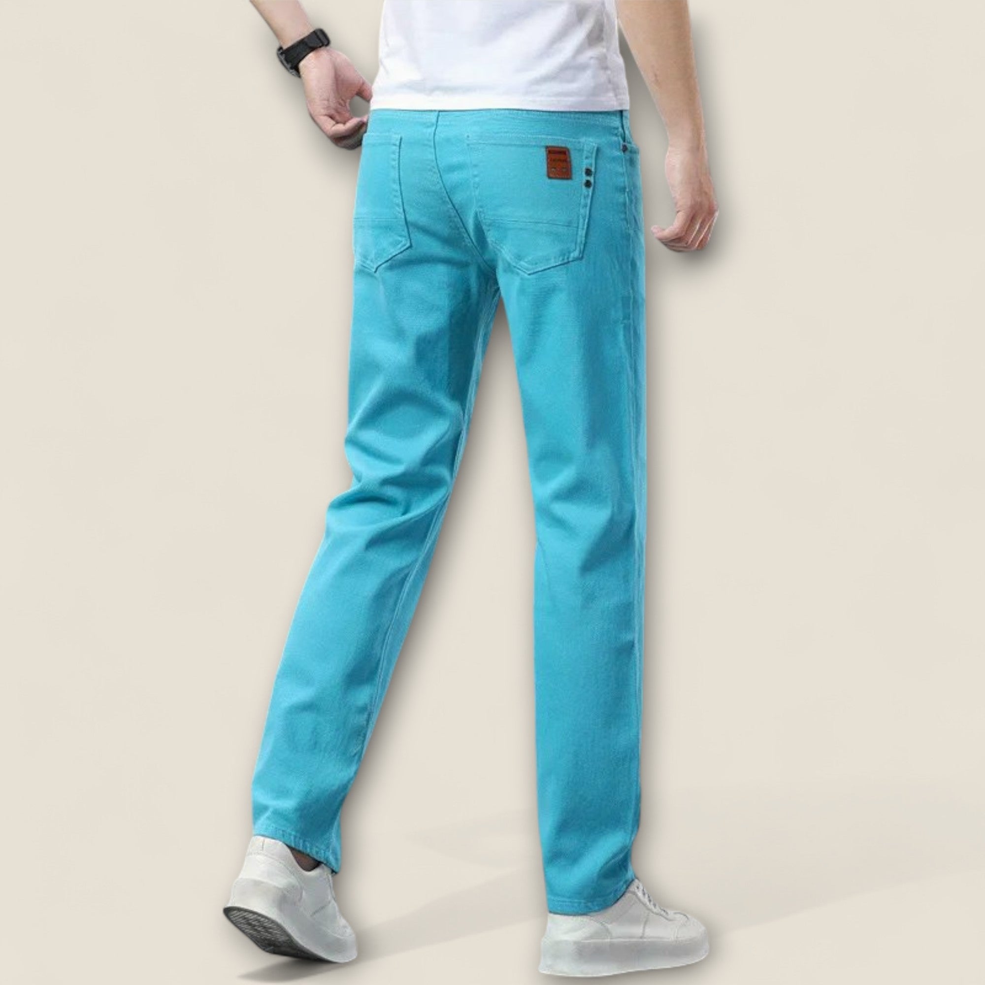 Baltasar - Pantalons en Coton Élastique