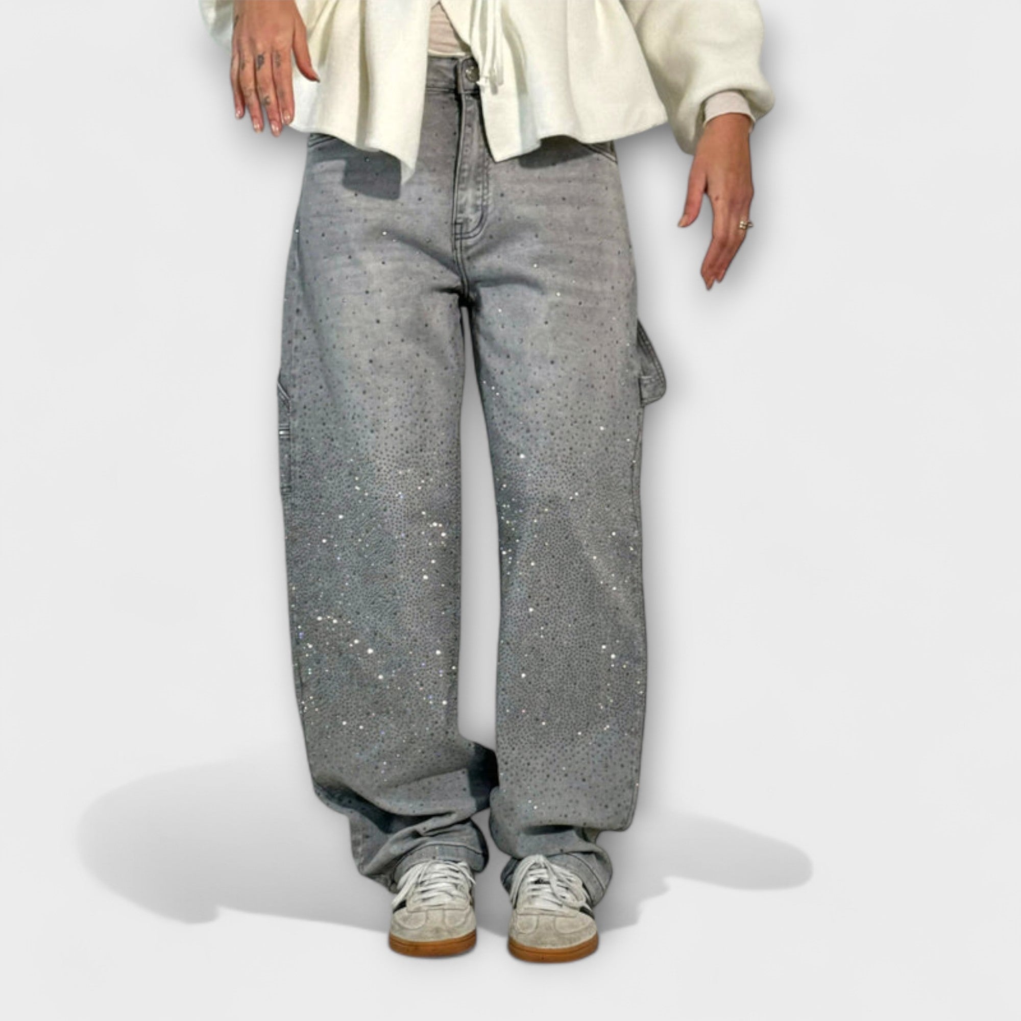 Fable - Jeans en Denim Balloon Carpenter