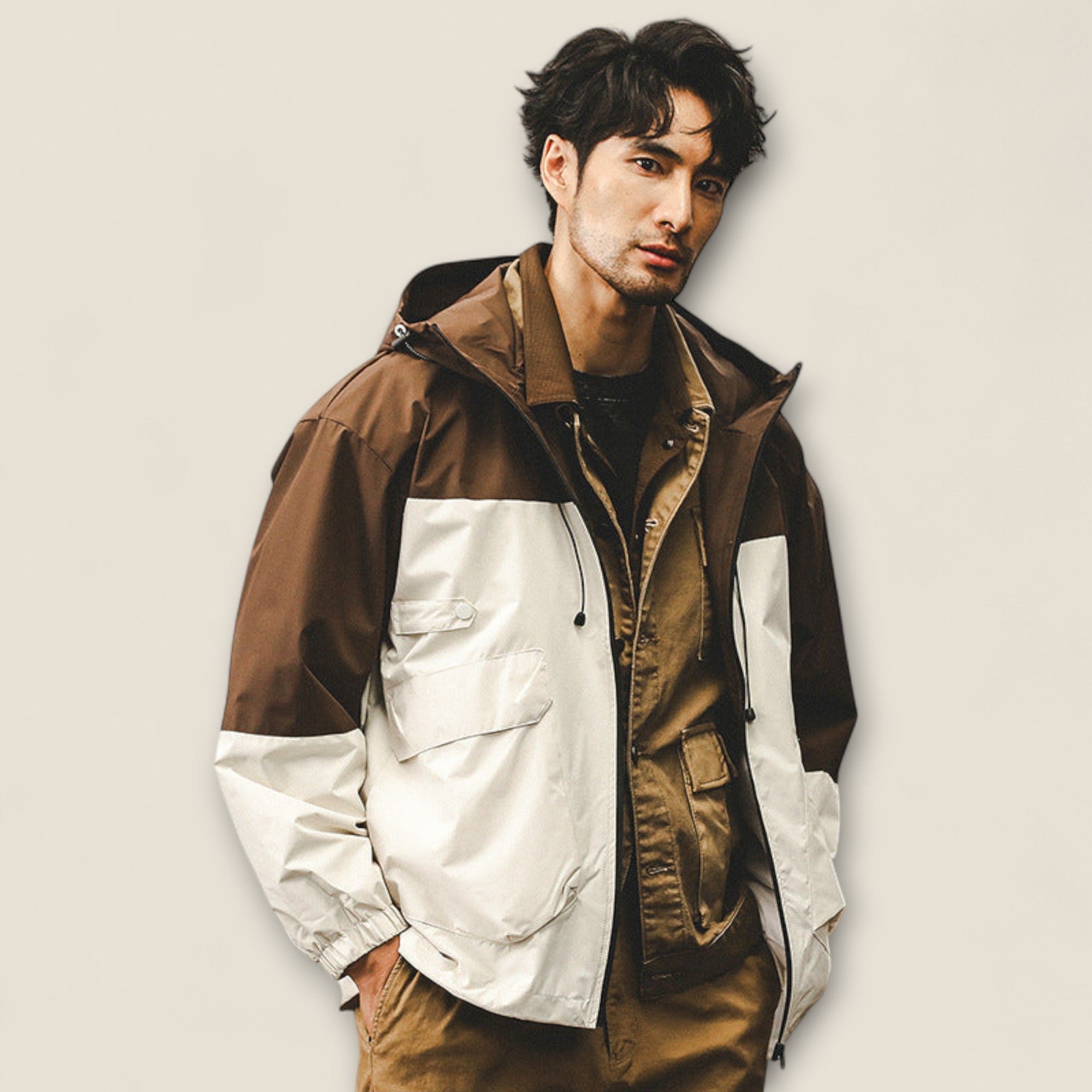 Rafael - Veste utilitaire color-block