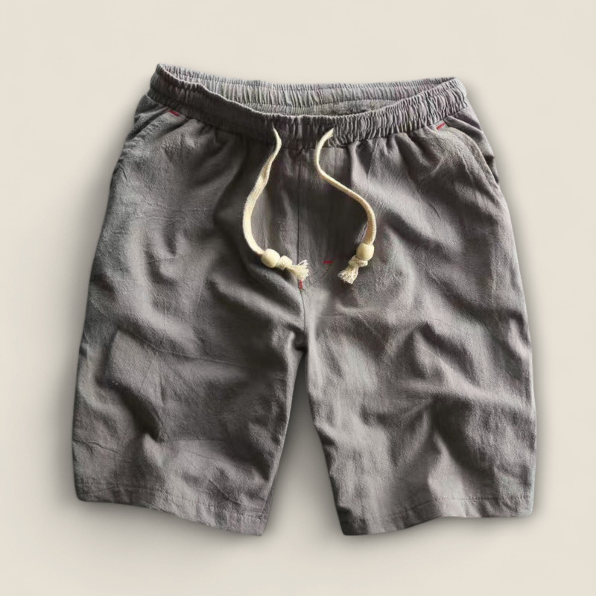 Nuno - Shorts en coton avec cordon de serrage