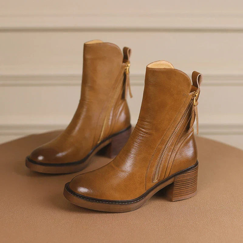 Edith® | Bottines en cuir