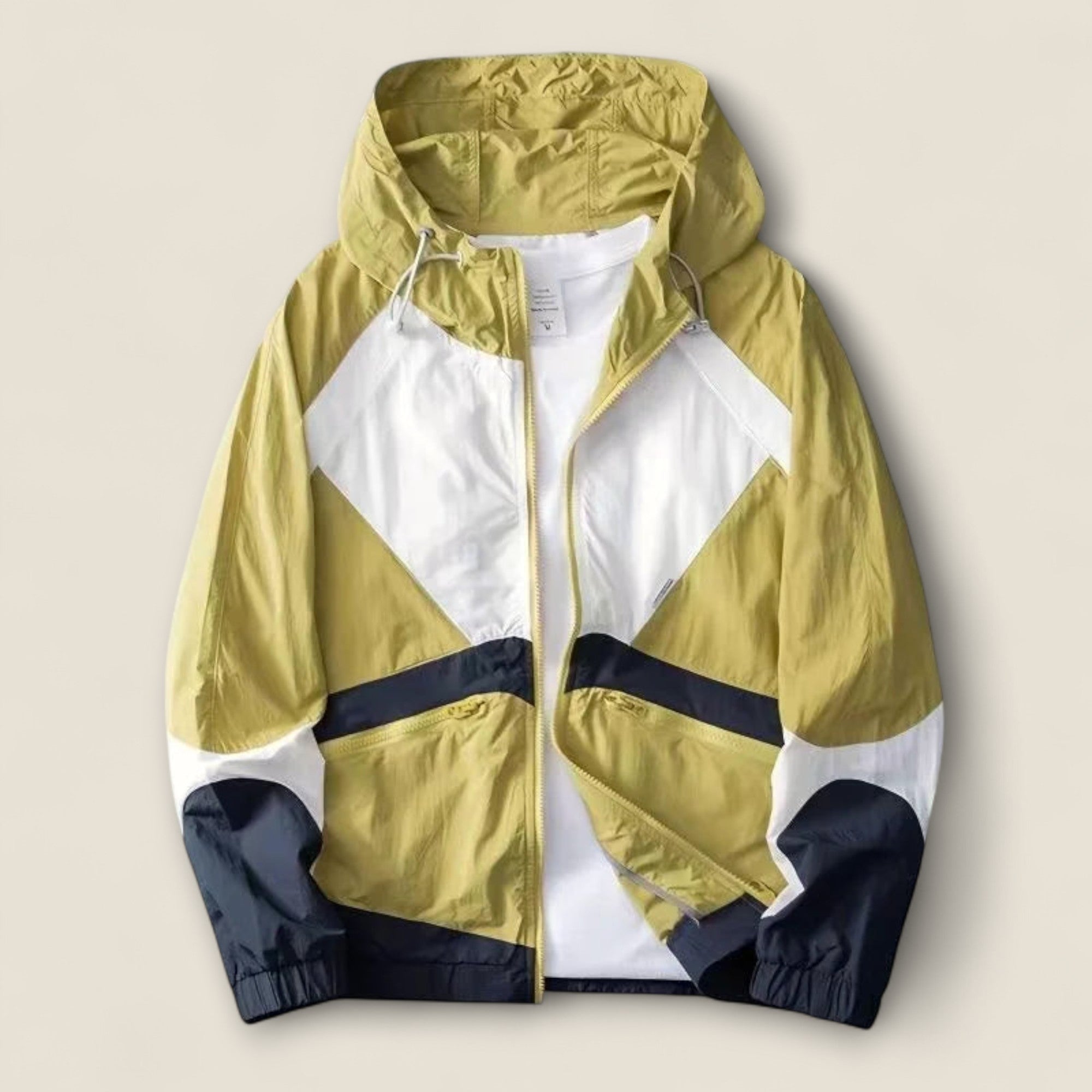 Venturo - Veste Imperméable à Blocs de Couleurs