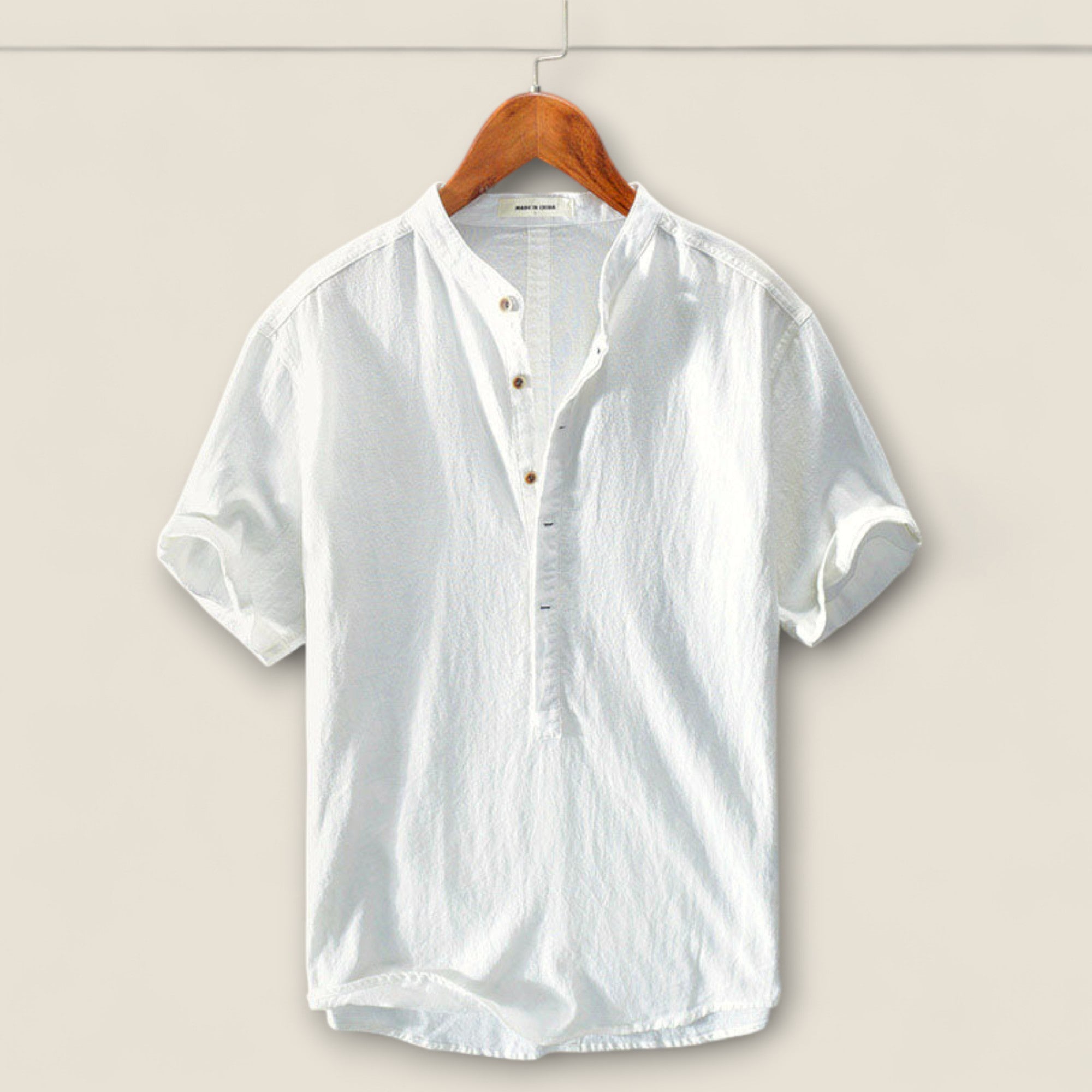 Santino - Chemise Henley en Lin