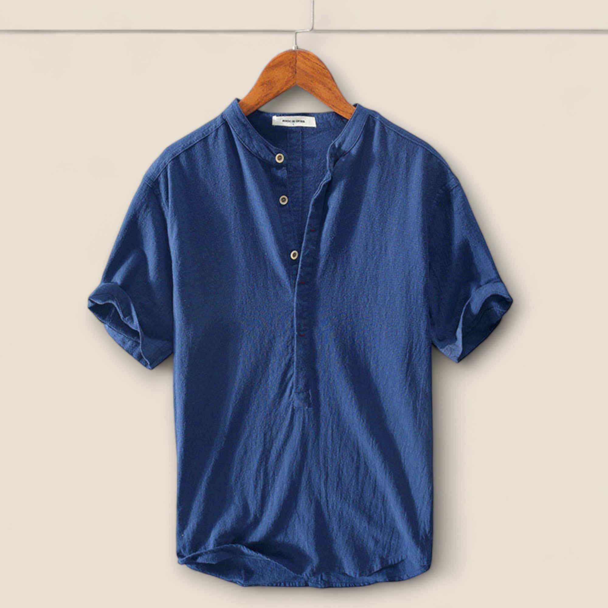 Santino - Chemise Henley en Lin
