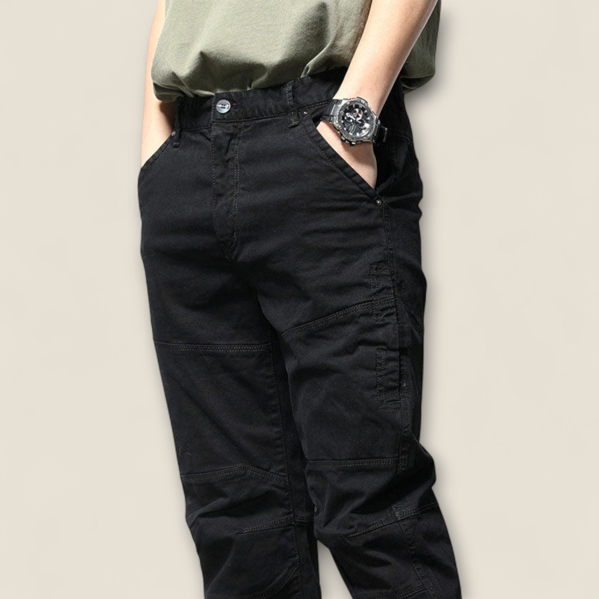 Diego - Pantalons Cargo en Coton