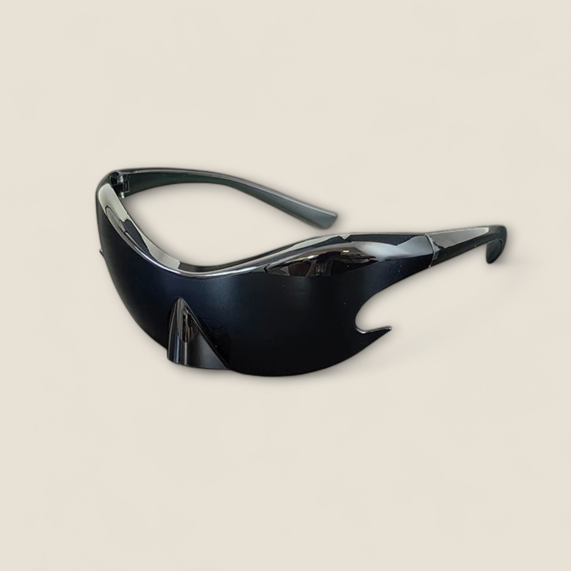 Thiago - Lunettes de soleil Shield avec design en lame
