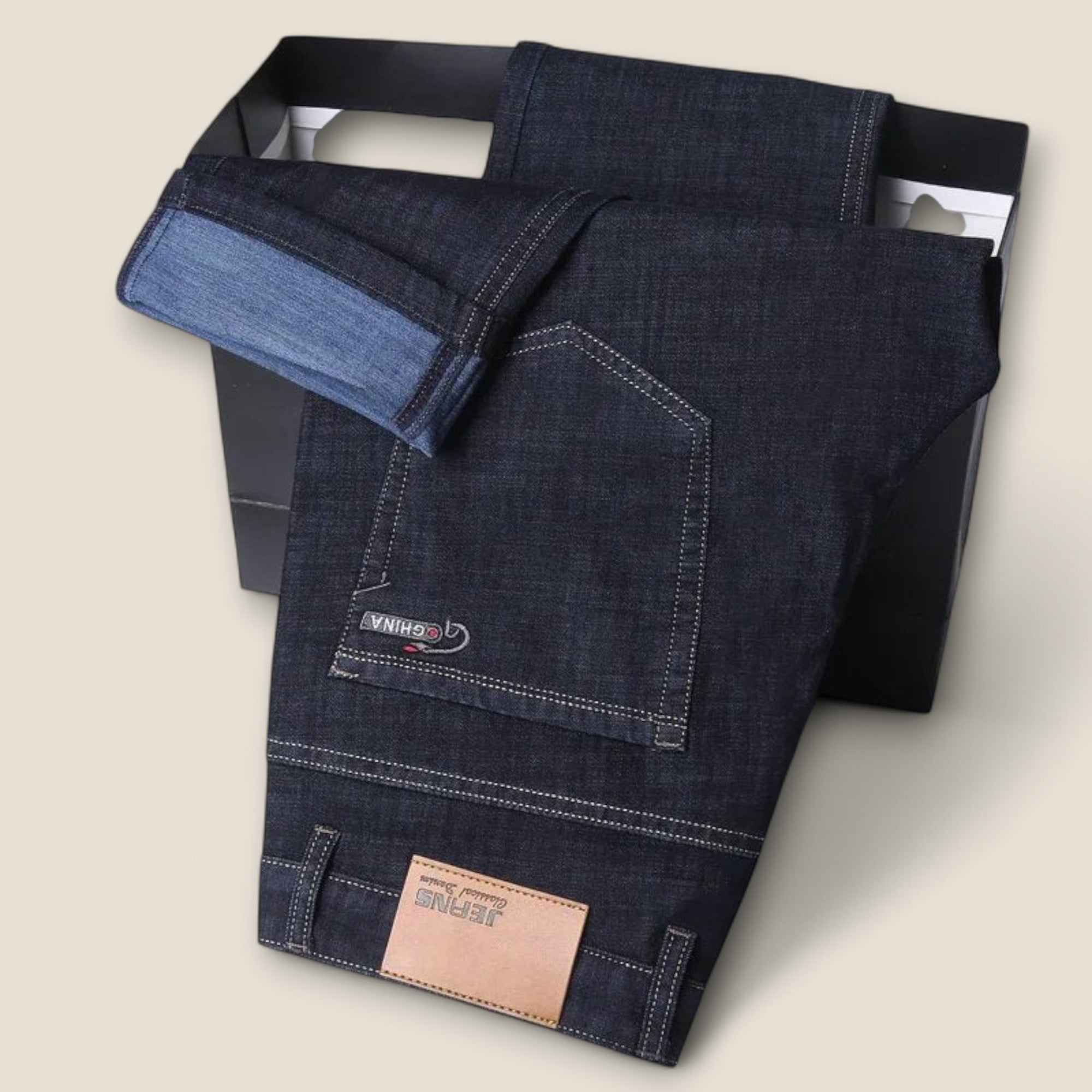 Diego - Jean Slim Fit en Soie Stretch