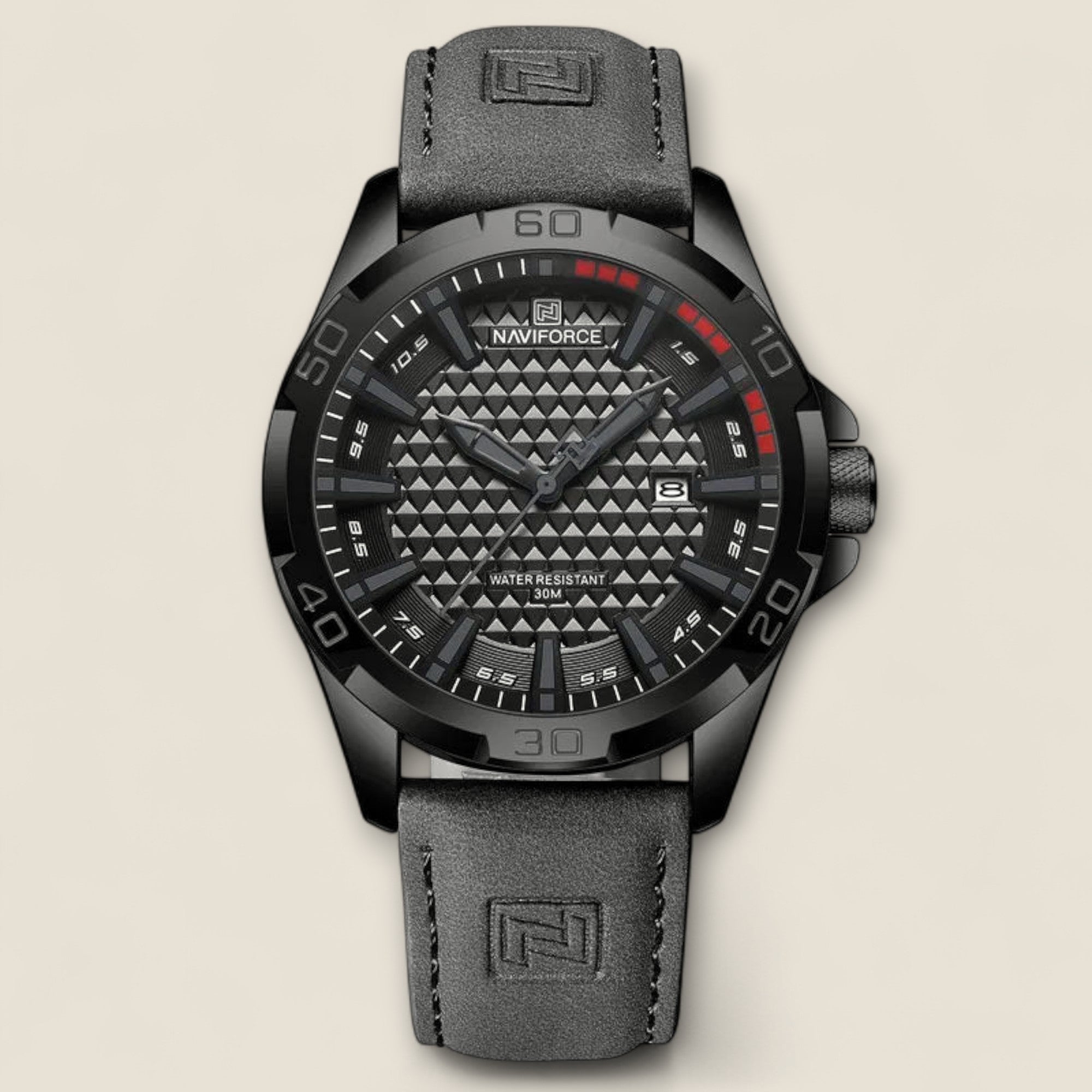 Dario - Montre à cadran géométrique