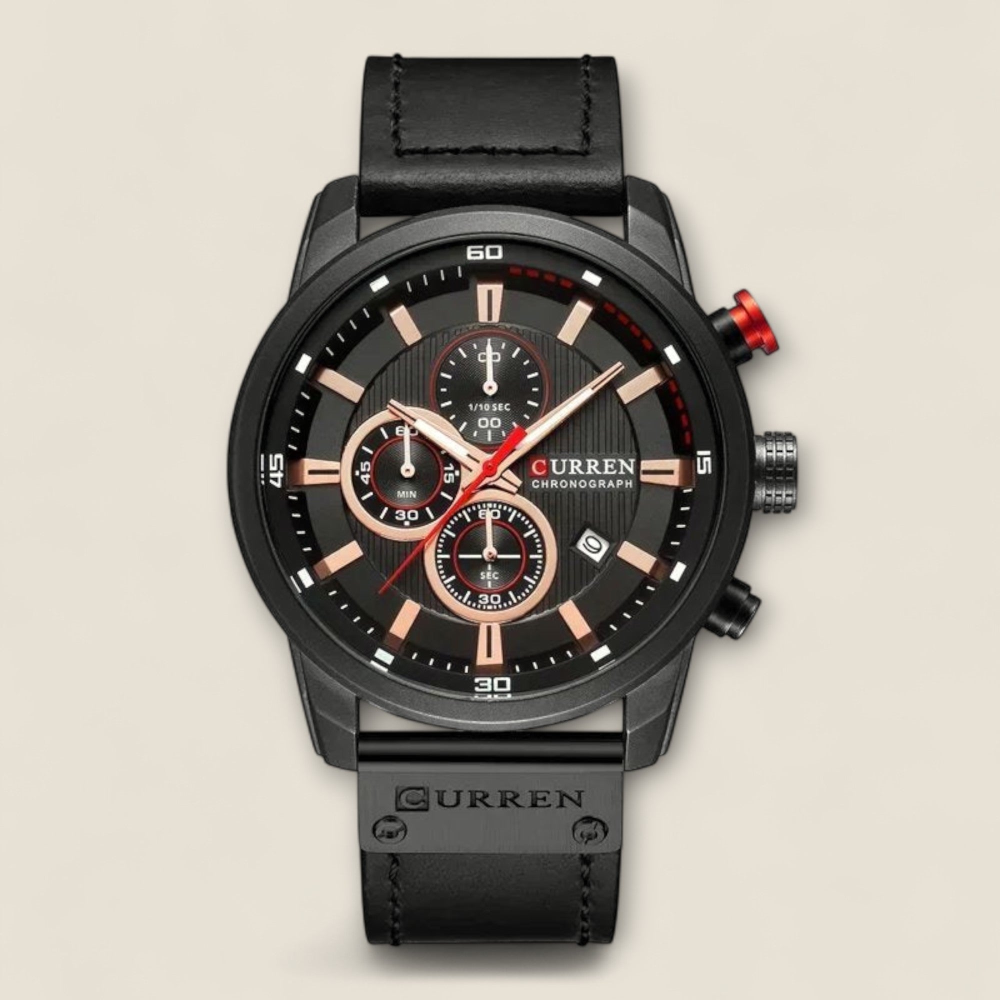 Renzo - Montre Chronographe en Cuir