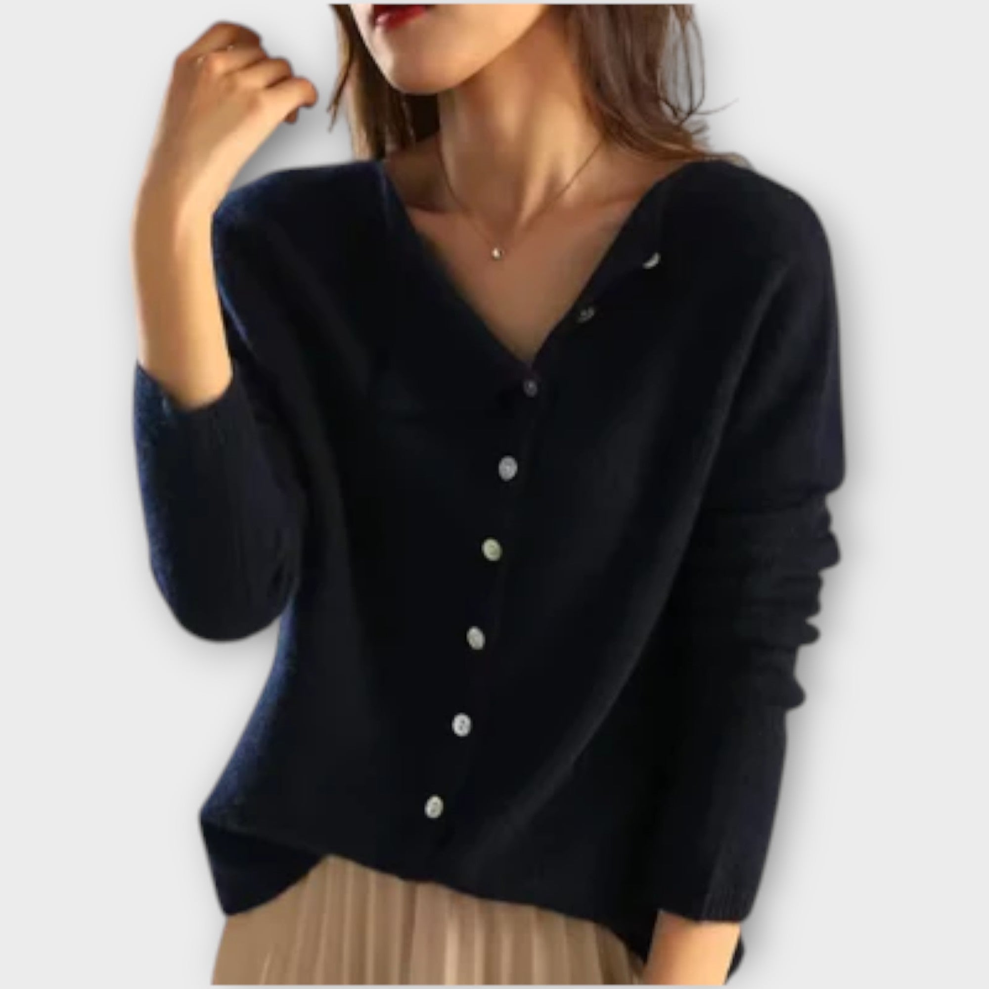 Paige - Cardigan Douillet