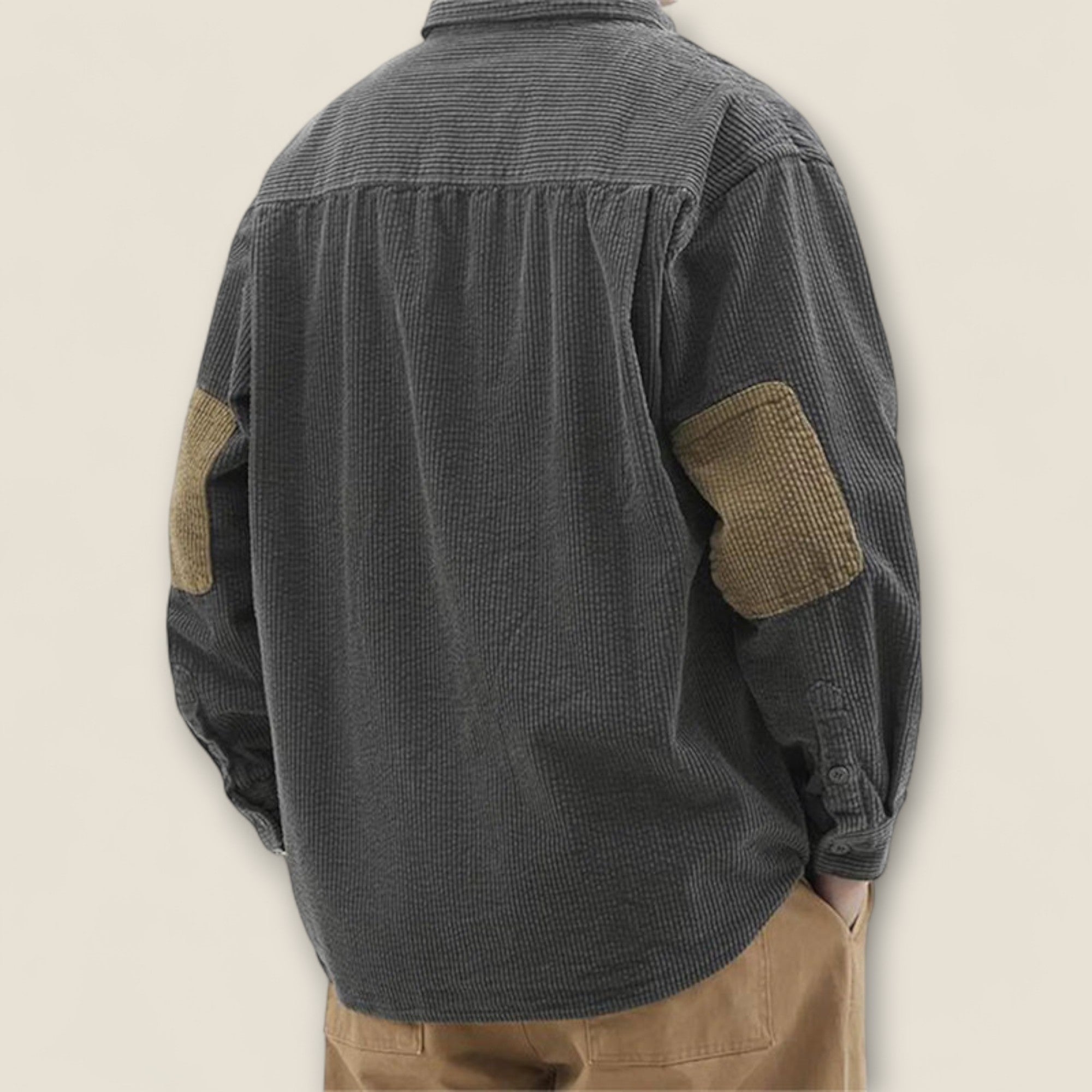 Giacomo - Veste utilitaire en velours côtelé