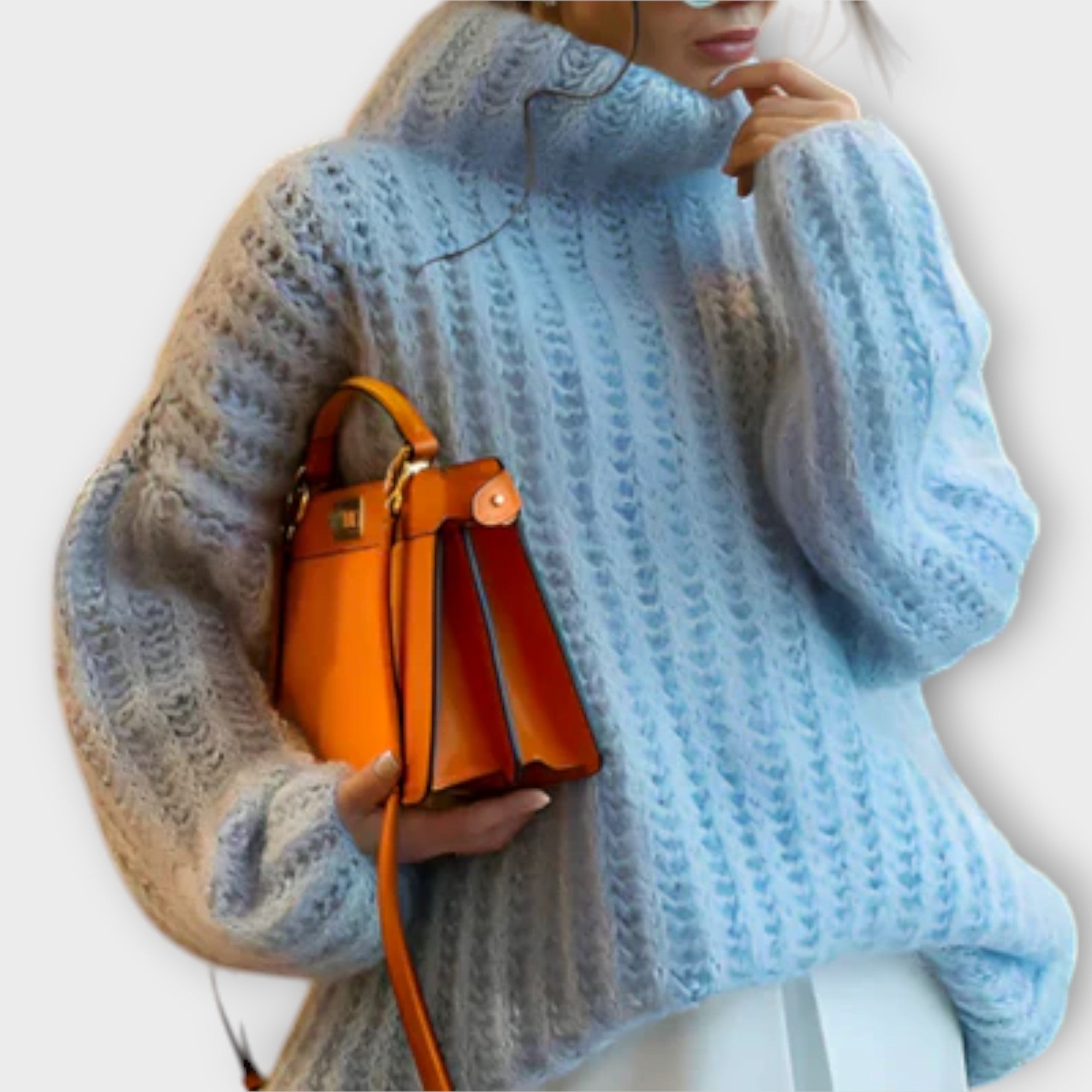 Paulina - Sweat à Capuche Long Femme Doux