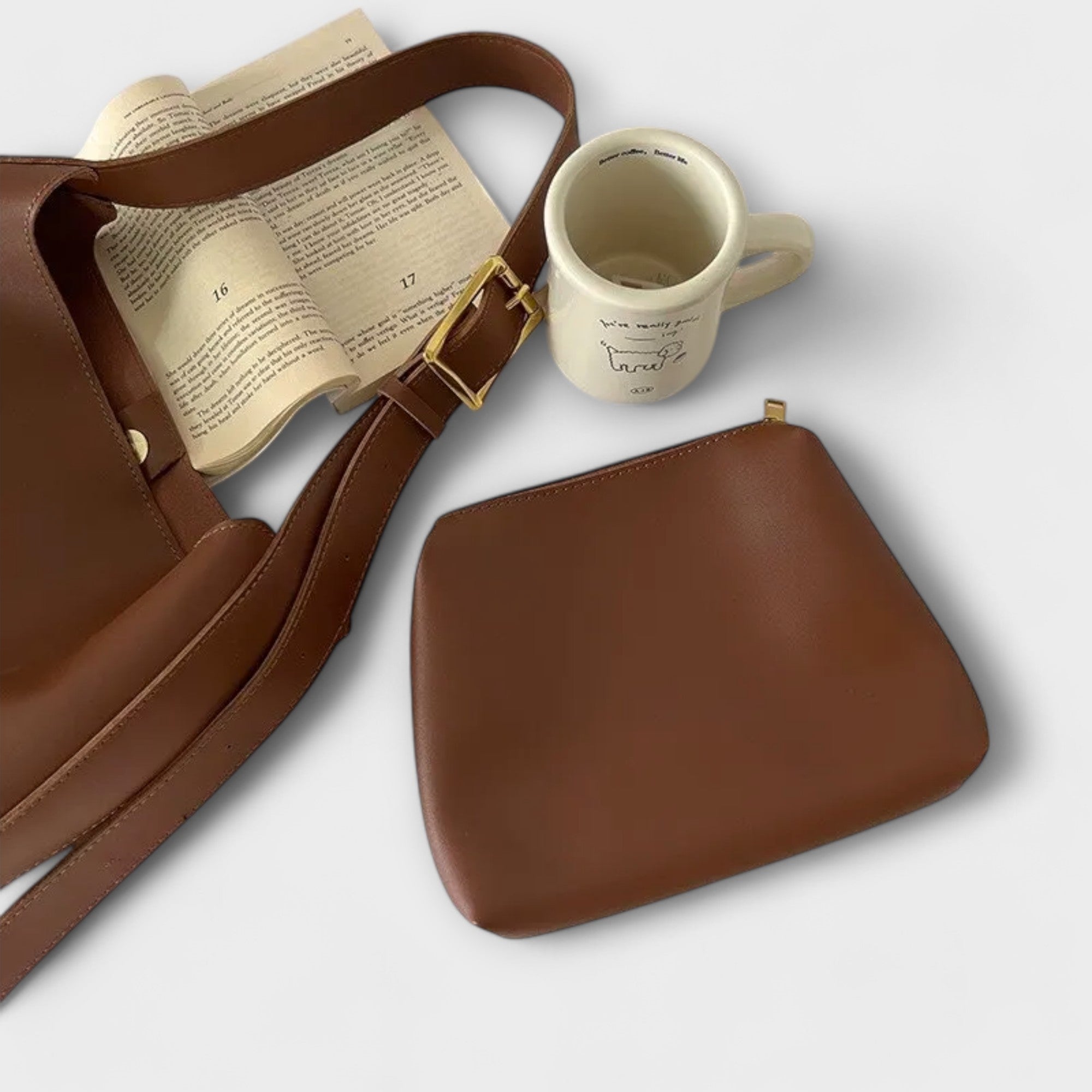 Lora. – Sac à bandoulière en cuir élégant