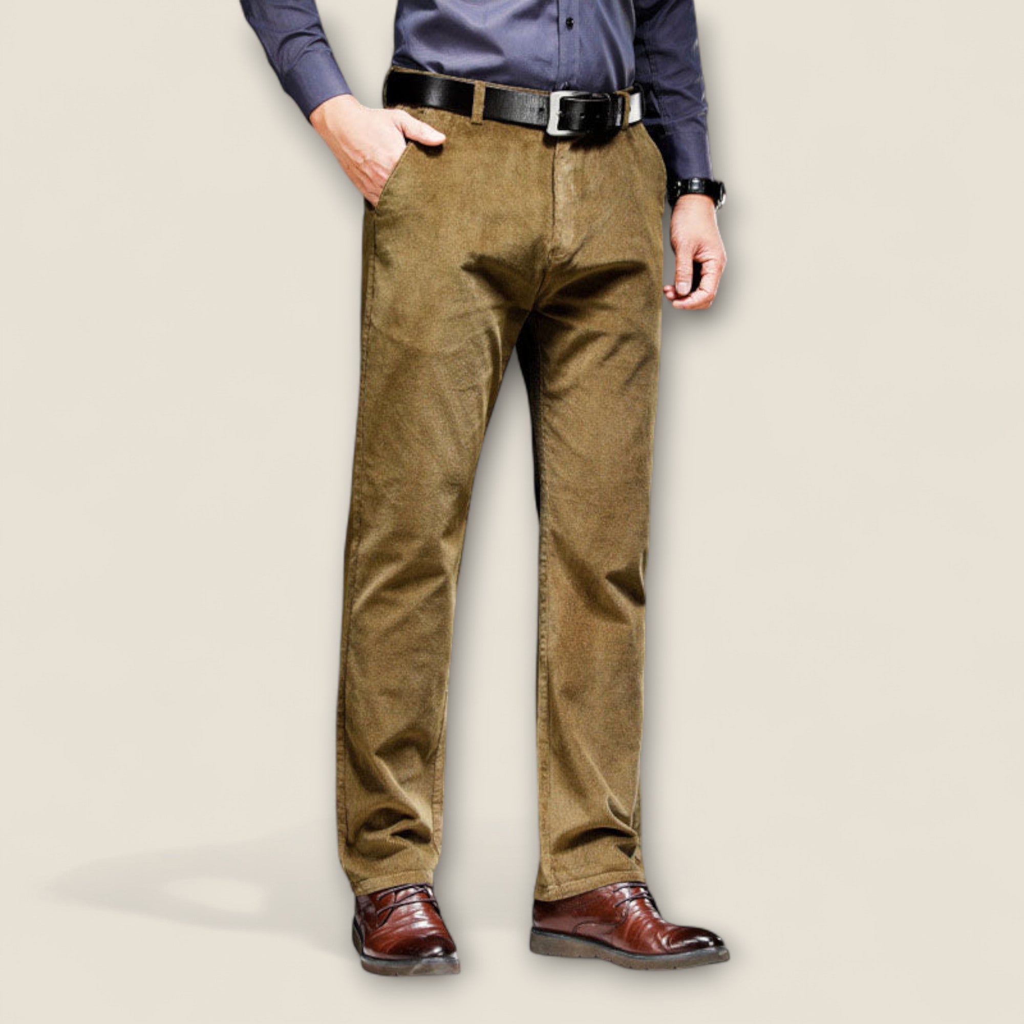 Antonio - Pantalons en Velours Côtelé Sur Mesure