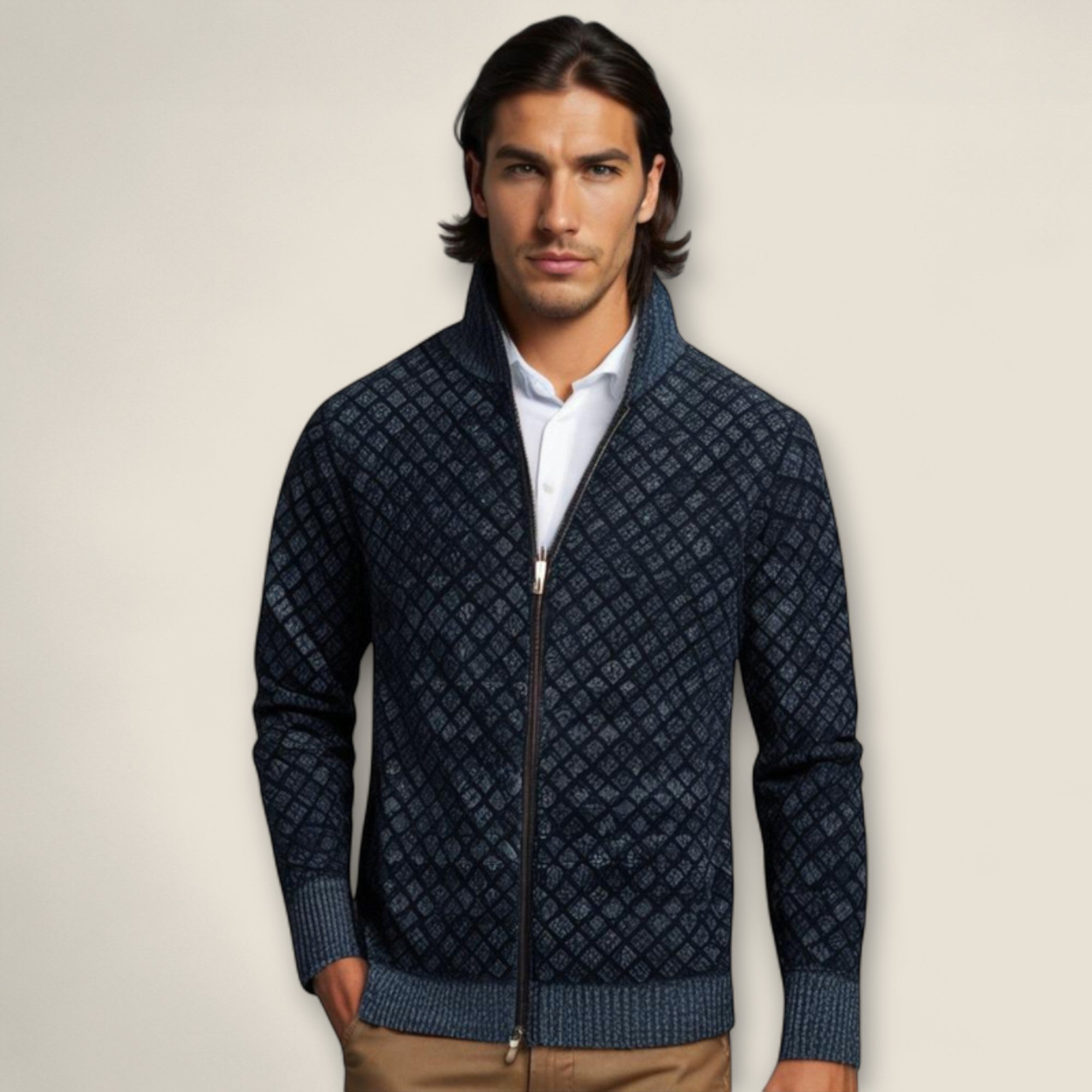 Adrian - Manteau Classique Contemporain pour Hommes