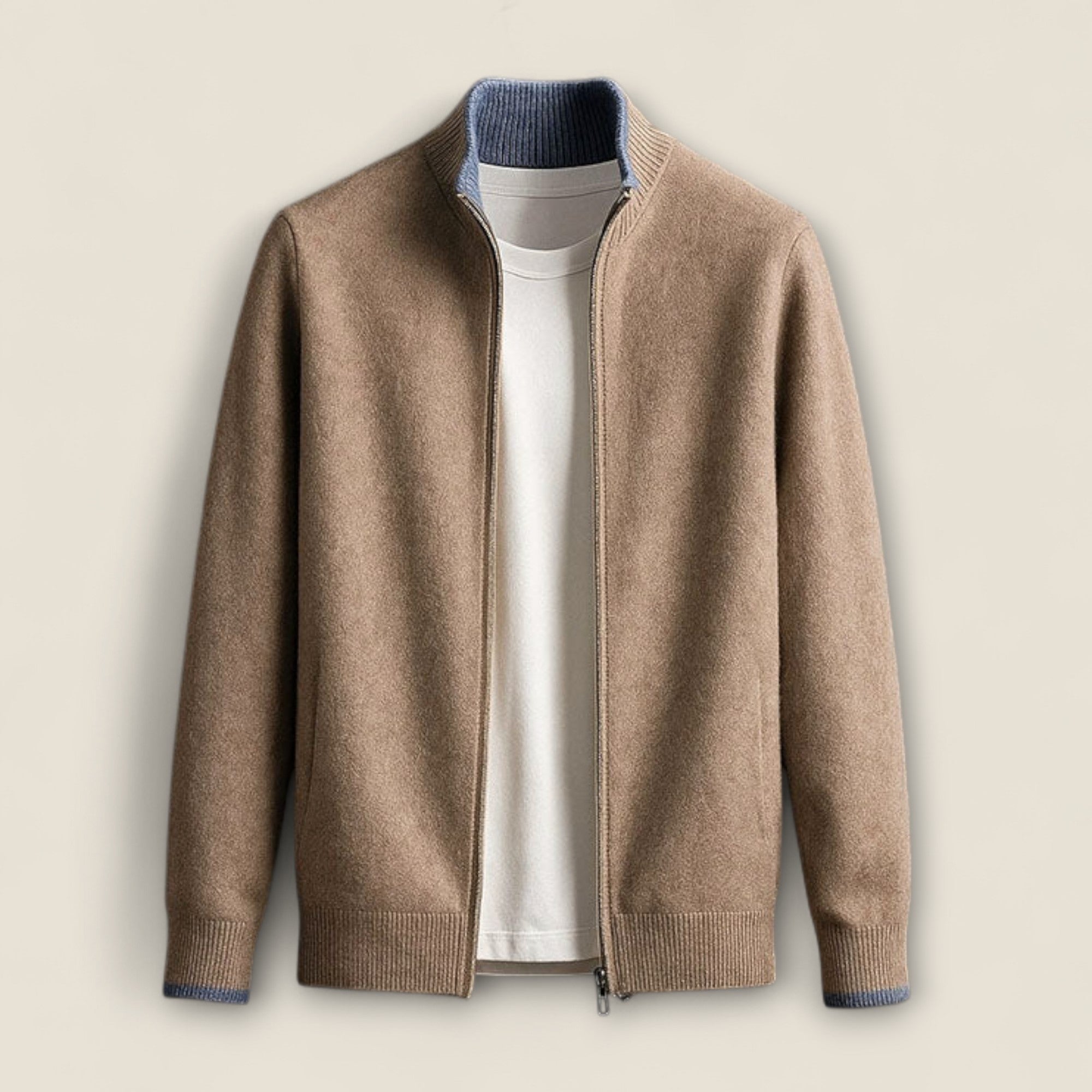 Alessio - Cardigan zippé