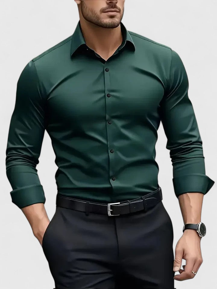 Caldwell | Chemise à Manches Longues Intemporelle