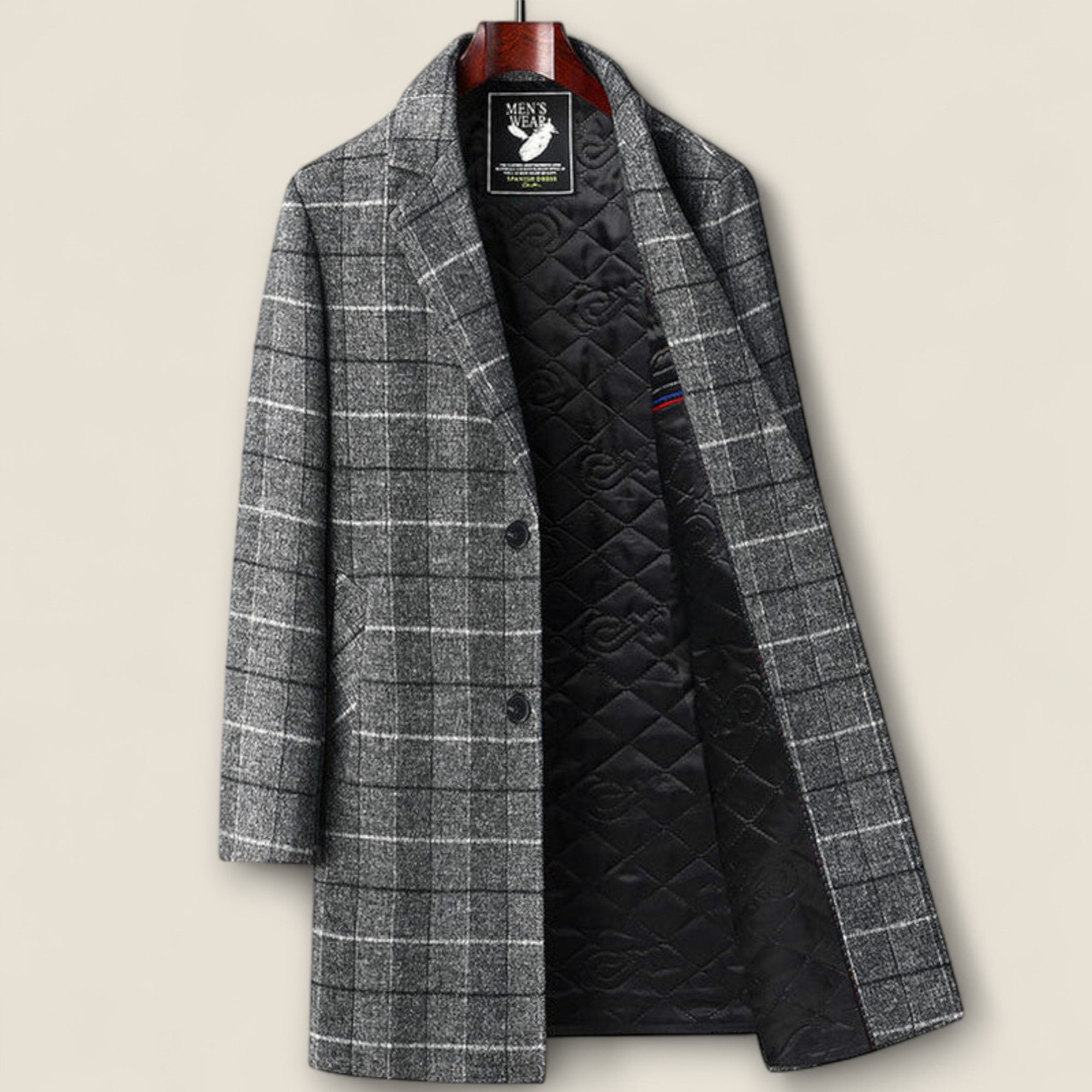 Marcello - Manteau à Carreaux