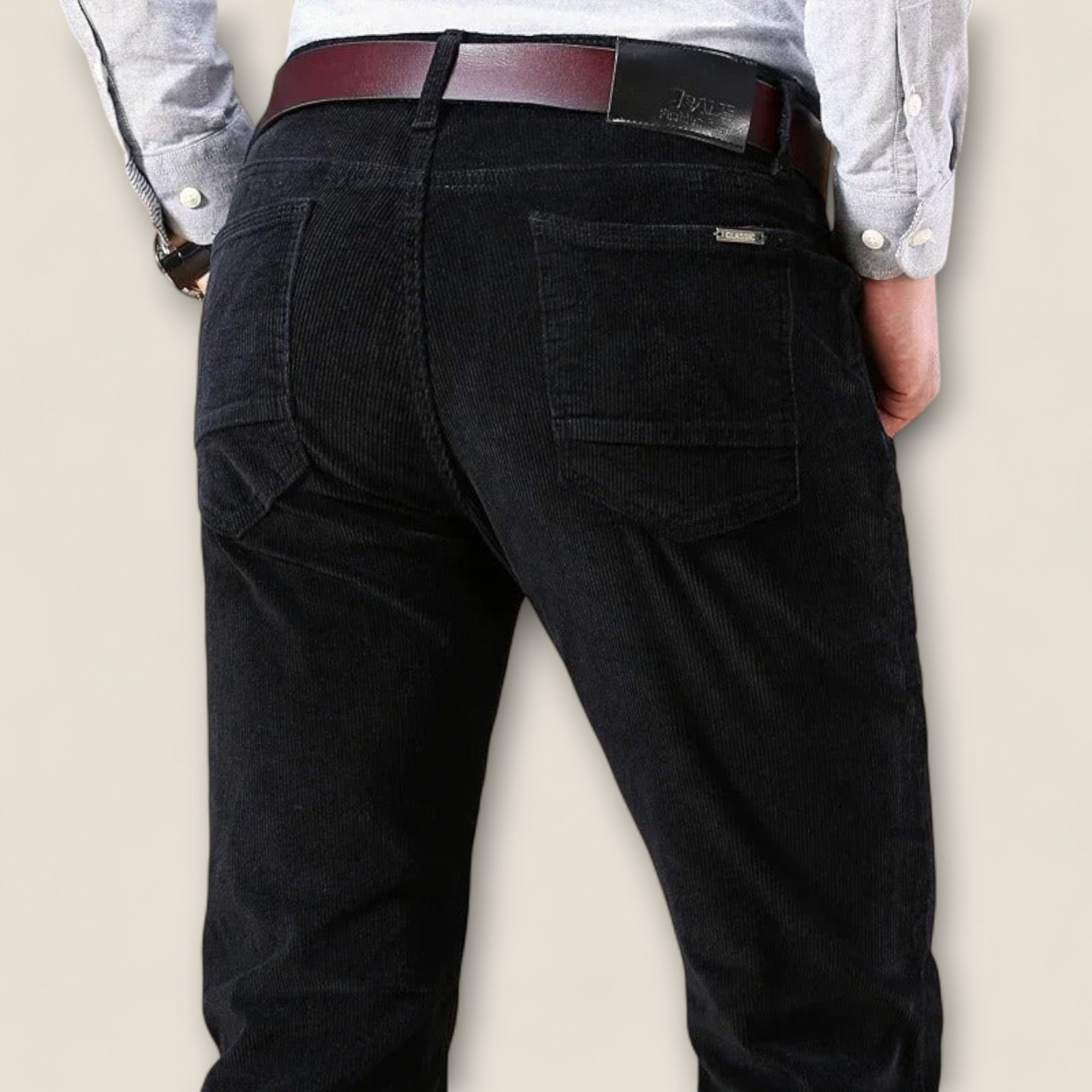 Enrico - Pantalon en Velours Côtelé Sur Mesure