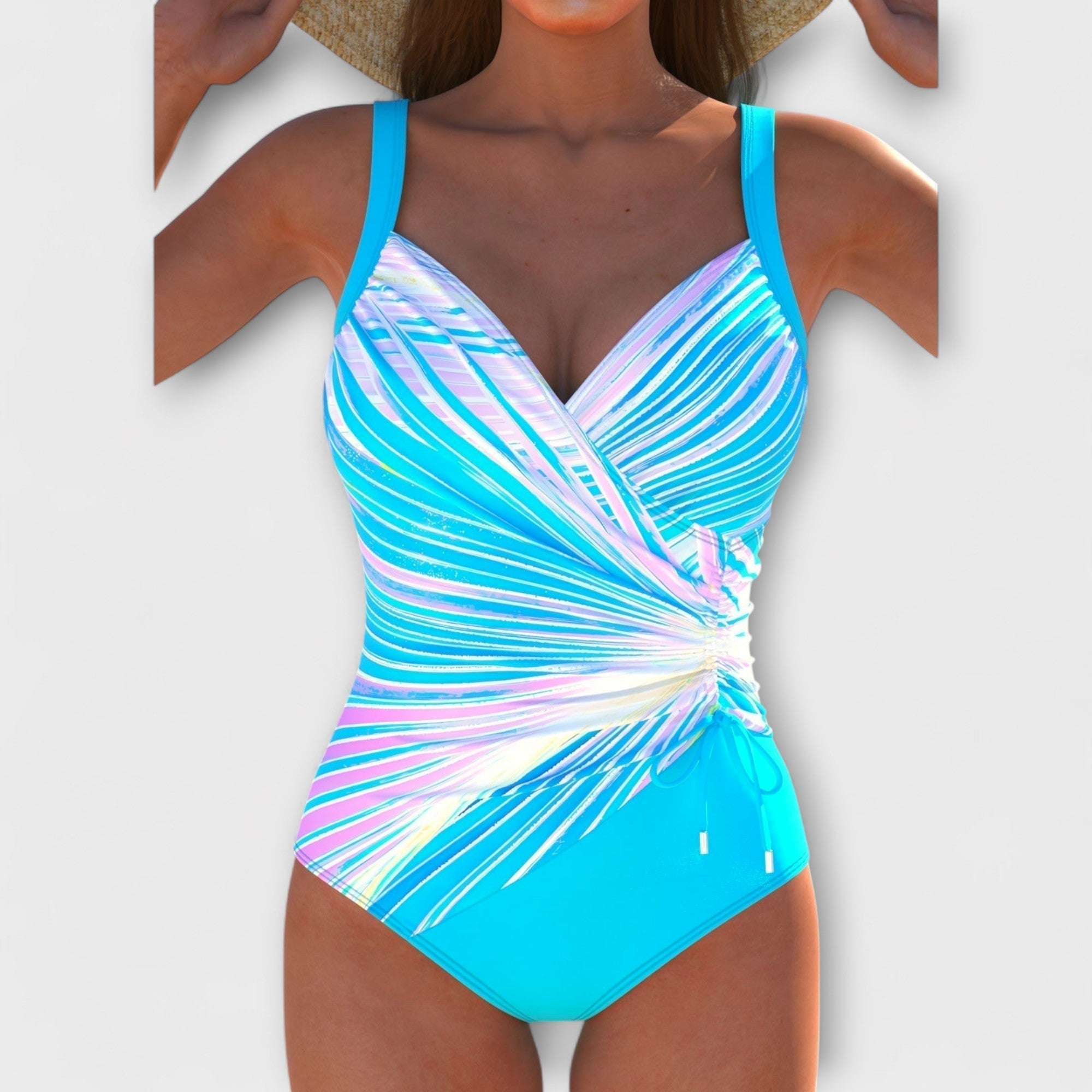 Miya - Maillot de Bain Imprimé Vibrant