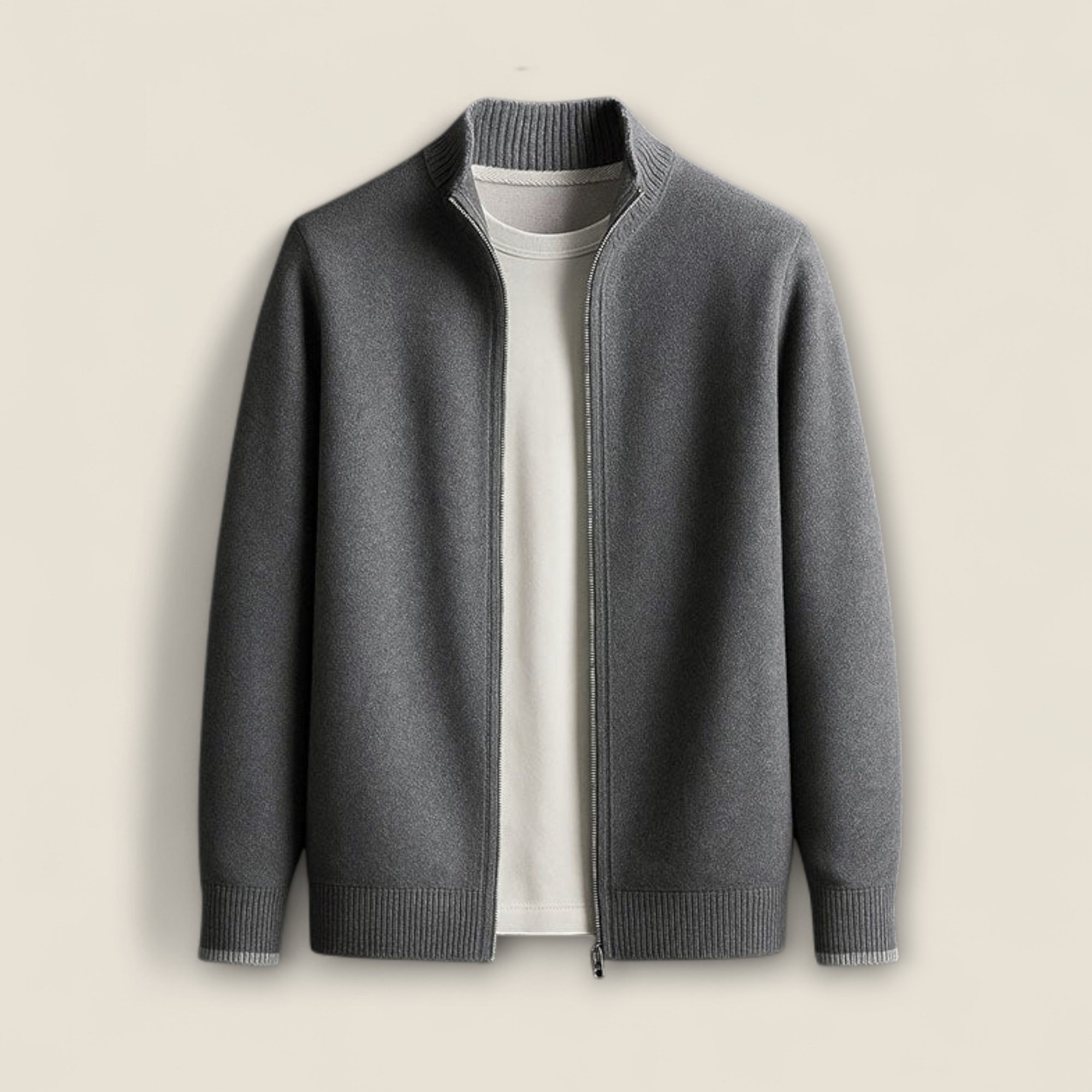 Alessio - Cardigan zippé